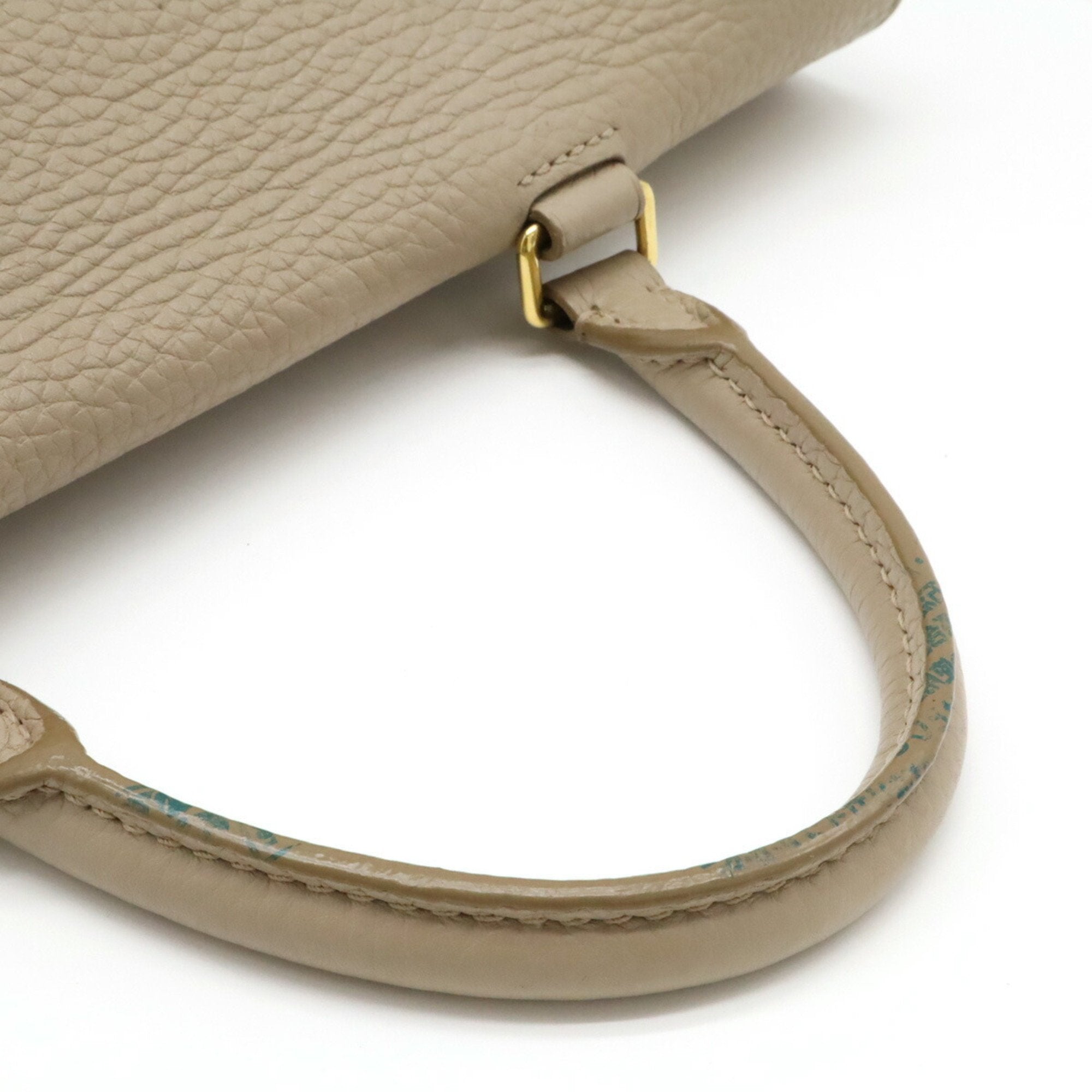 Louis Vuitton Galle Leather Handbag Shoulder Bag (Pre-Owned)
