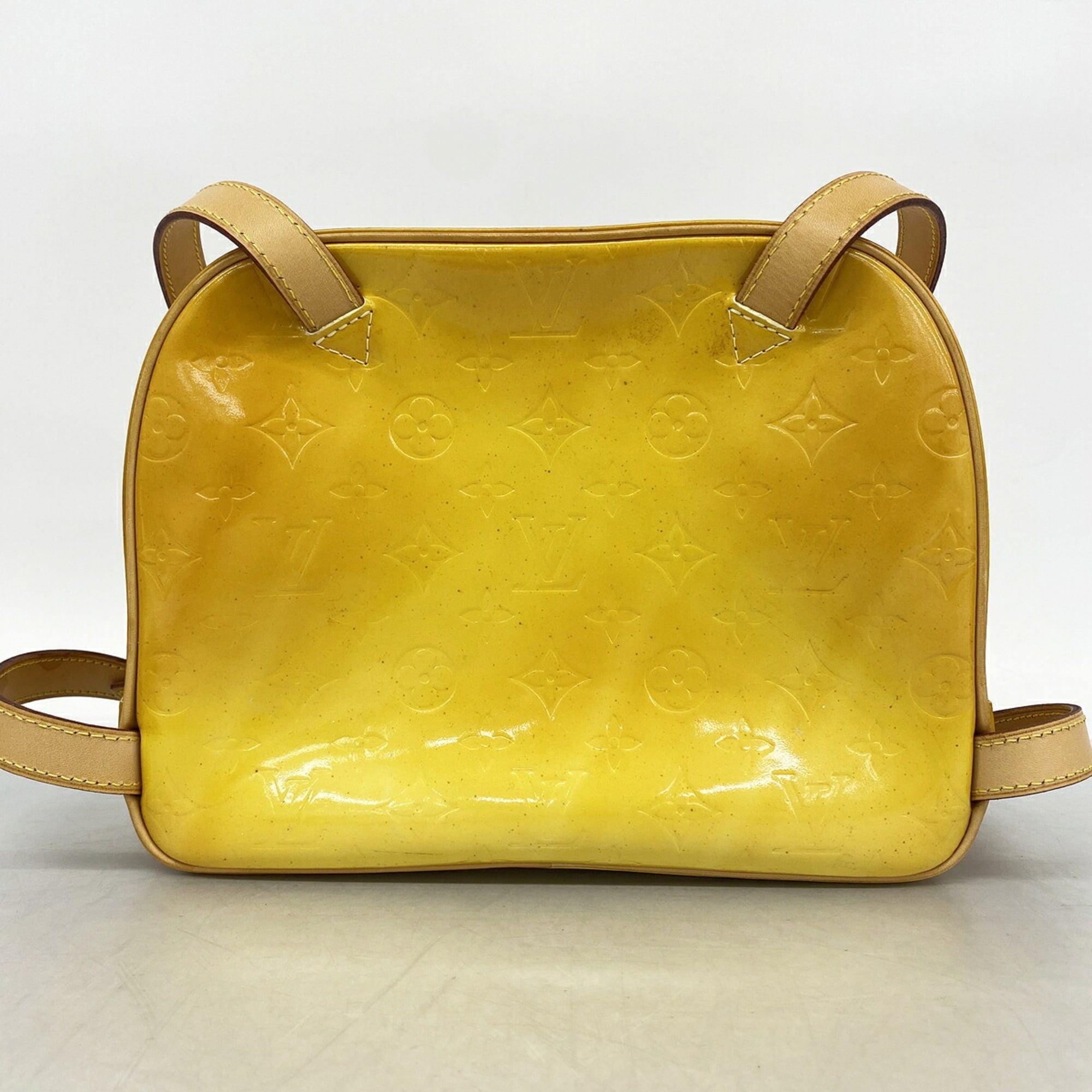 Louis Vuitton Lime Yellow Backpack (Pre-Owned)