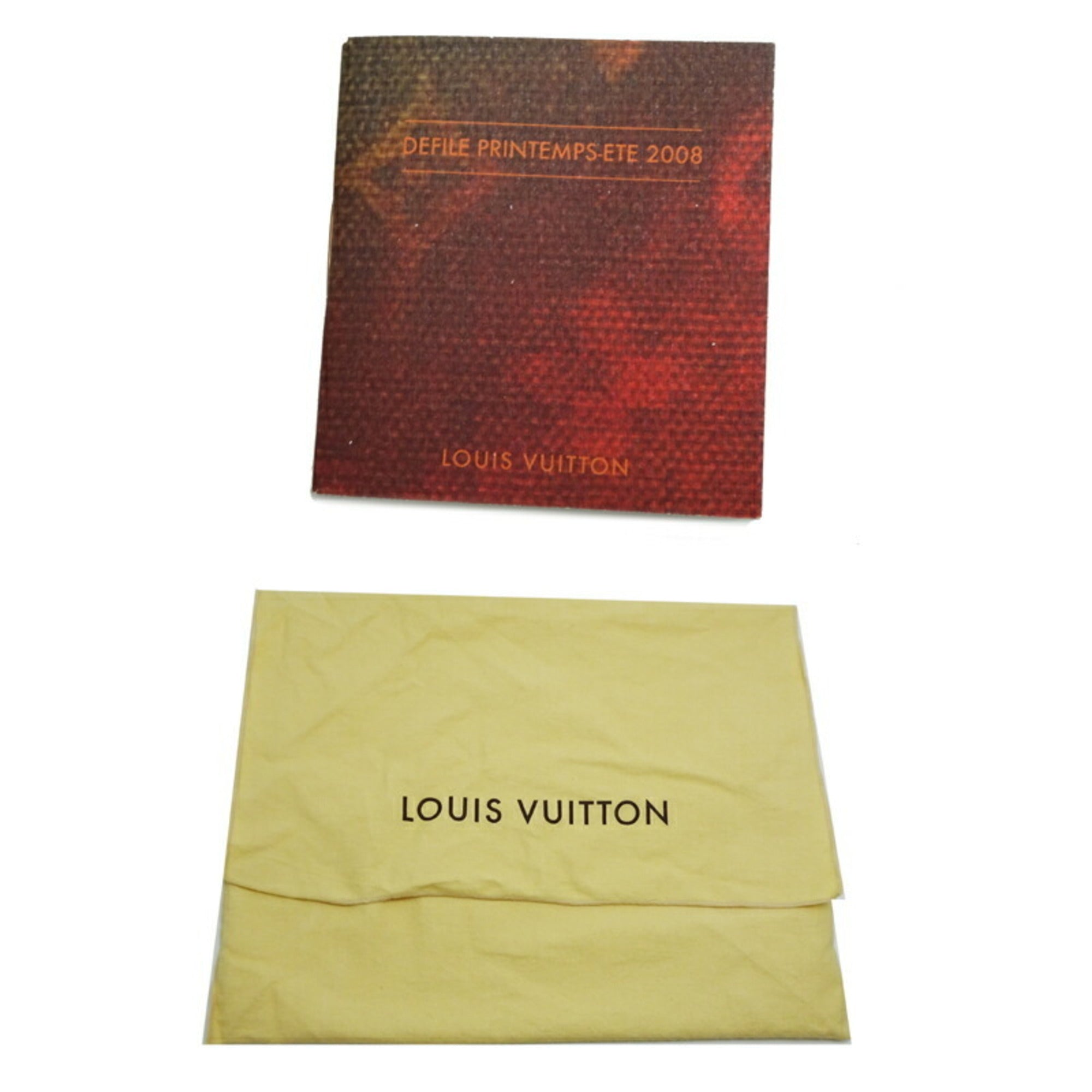 Louis Vuitton Monogram Watercolor Brown Marron Monogram Red Color Monogram Handbag (Pre-Owned)