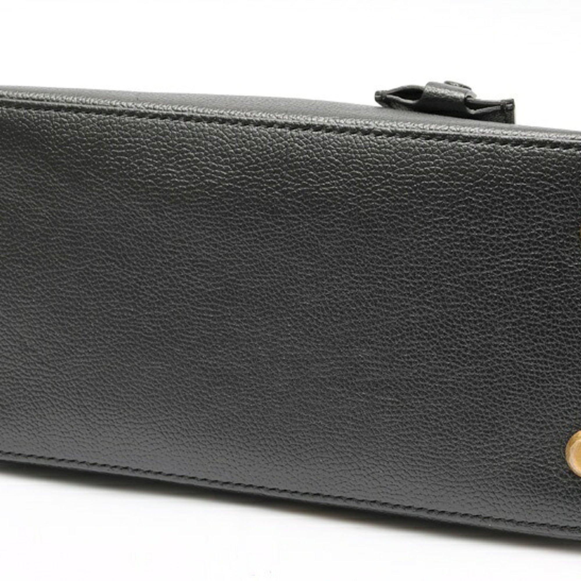Balenciaga Black Leather Shoulder Bag (Pre-Owned)
