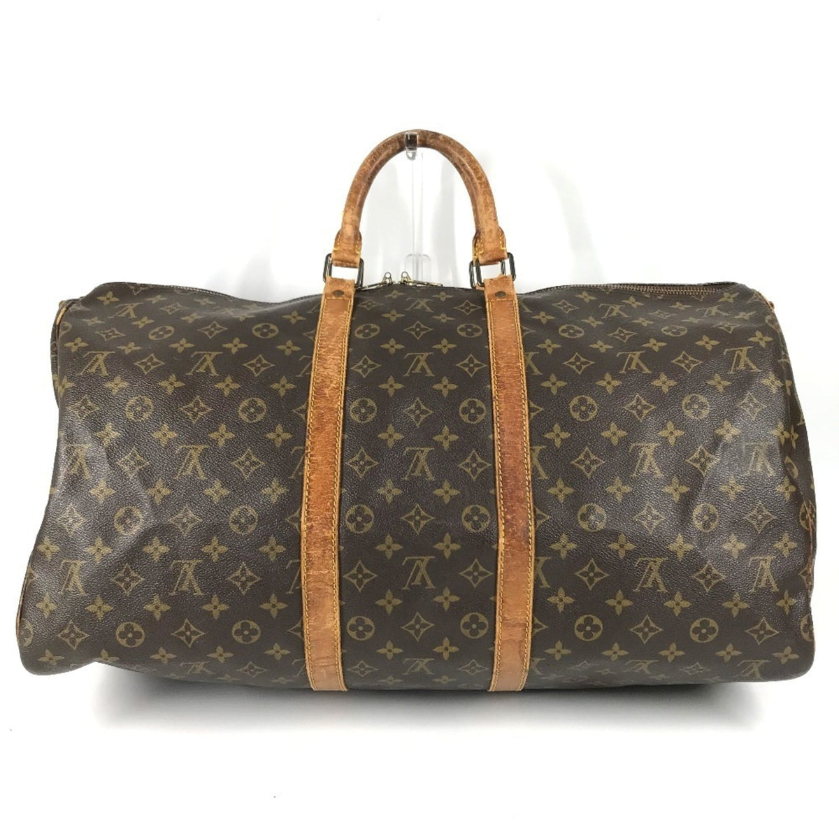 Louis Vuitton Brown Monogram Canvas Boston Bag Handbag (Pre-Owned)