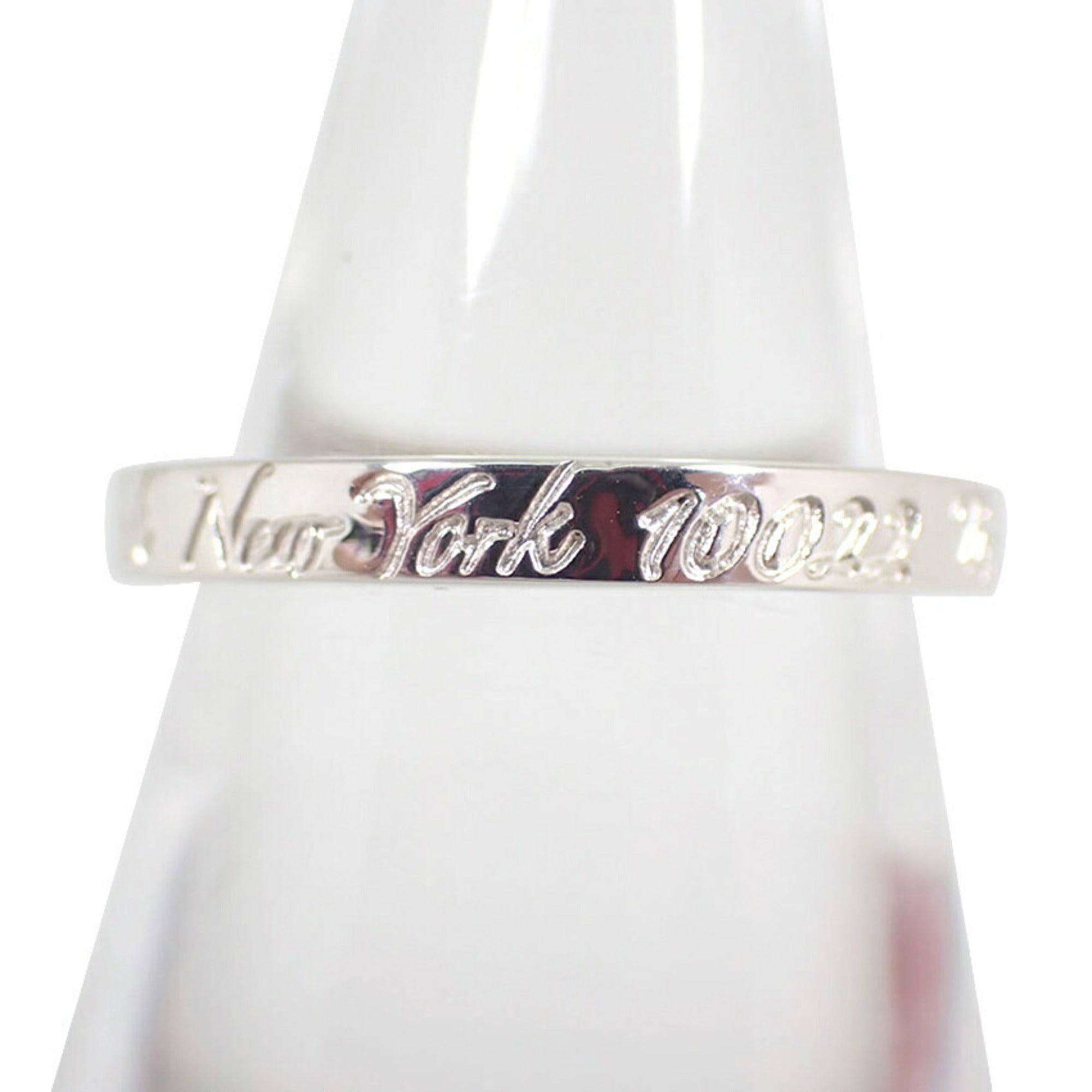 Tiffany Sterling Silver 925 Band Ring (Pre-Owned)