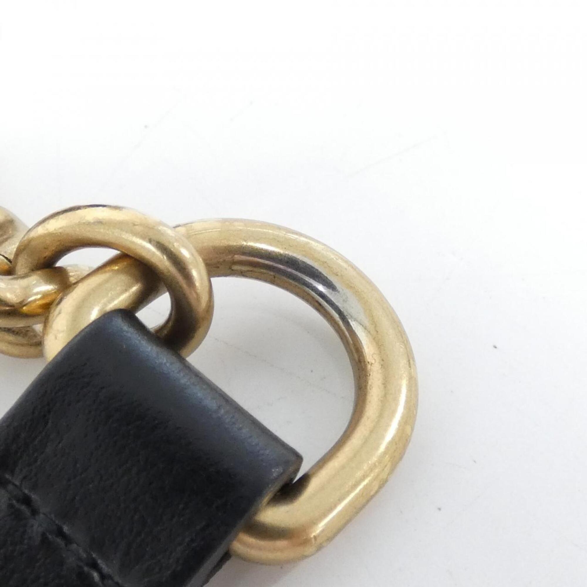 Gucci Gg Marmont Black Leather Shoulder Bag (Pre-Owned)