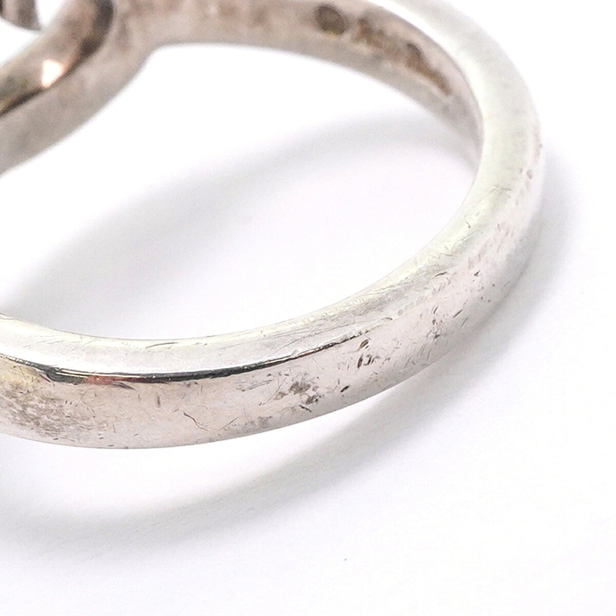 Tiffany Silver 925 Band Ring (Pre-Owned)