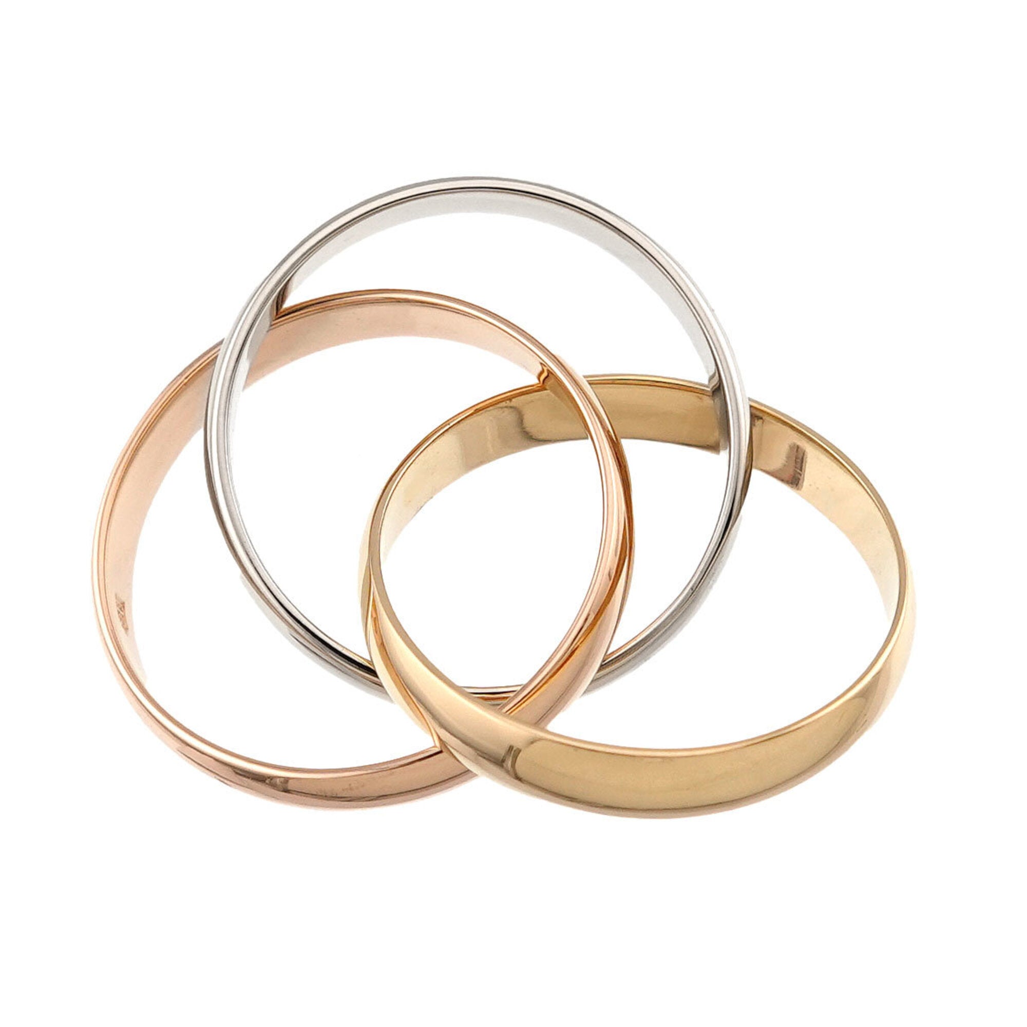 Cartier Yellow Gold (18K) Pink Gold (18K) White Gold (18K) Band Ring (Pre-Owned)