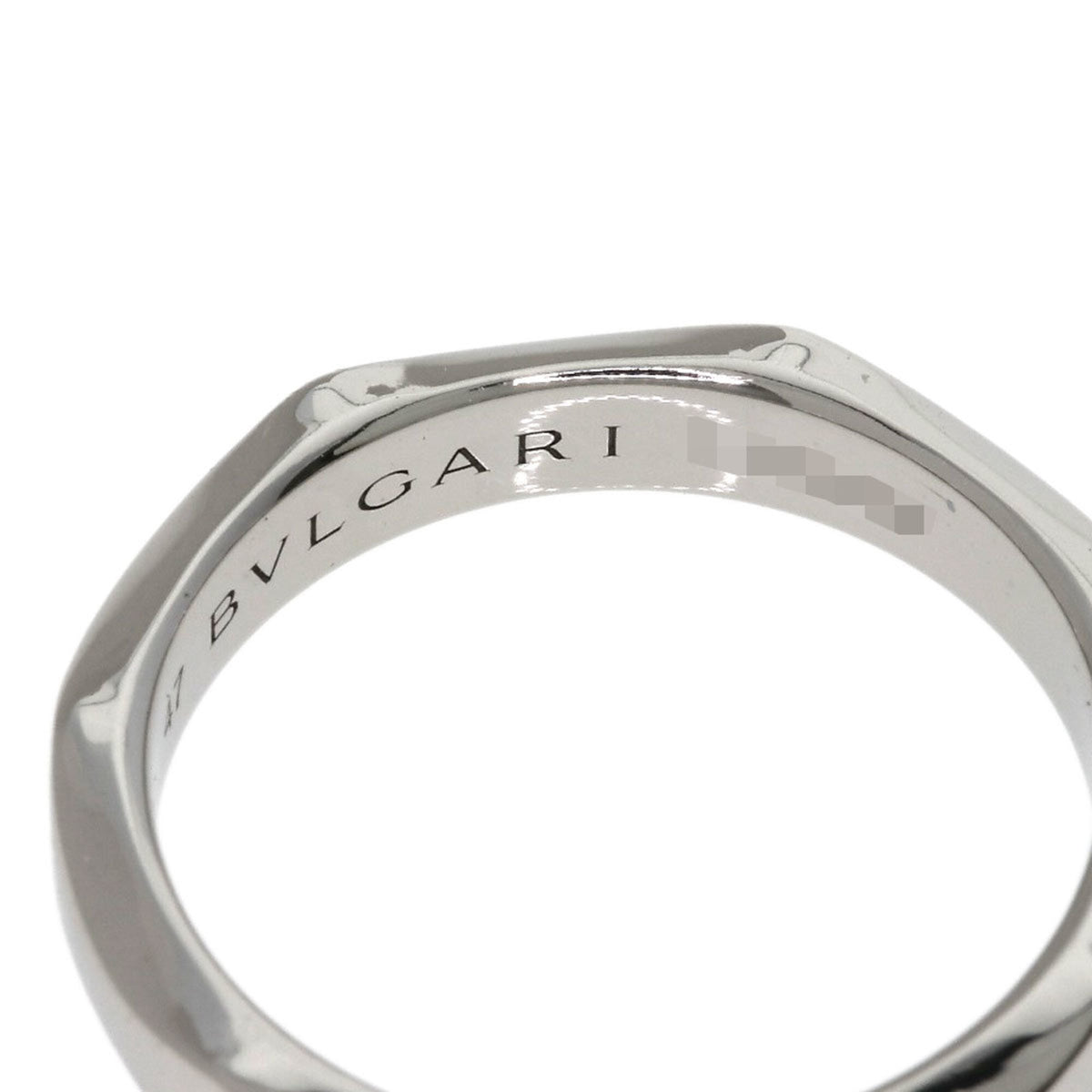 Bvlgari Platinum 950 Band Ring (Pre-Owned)