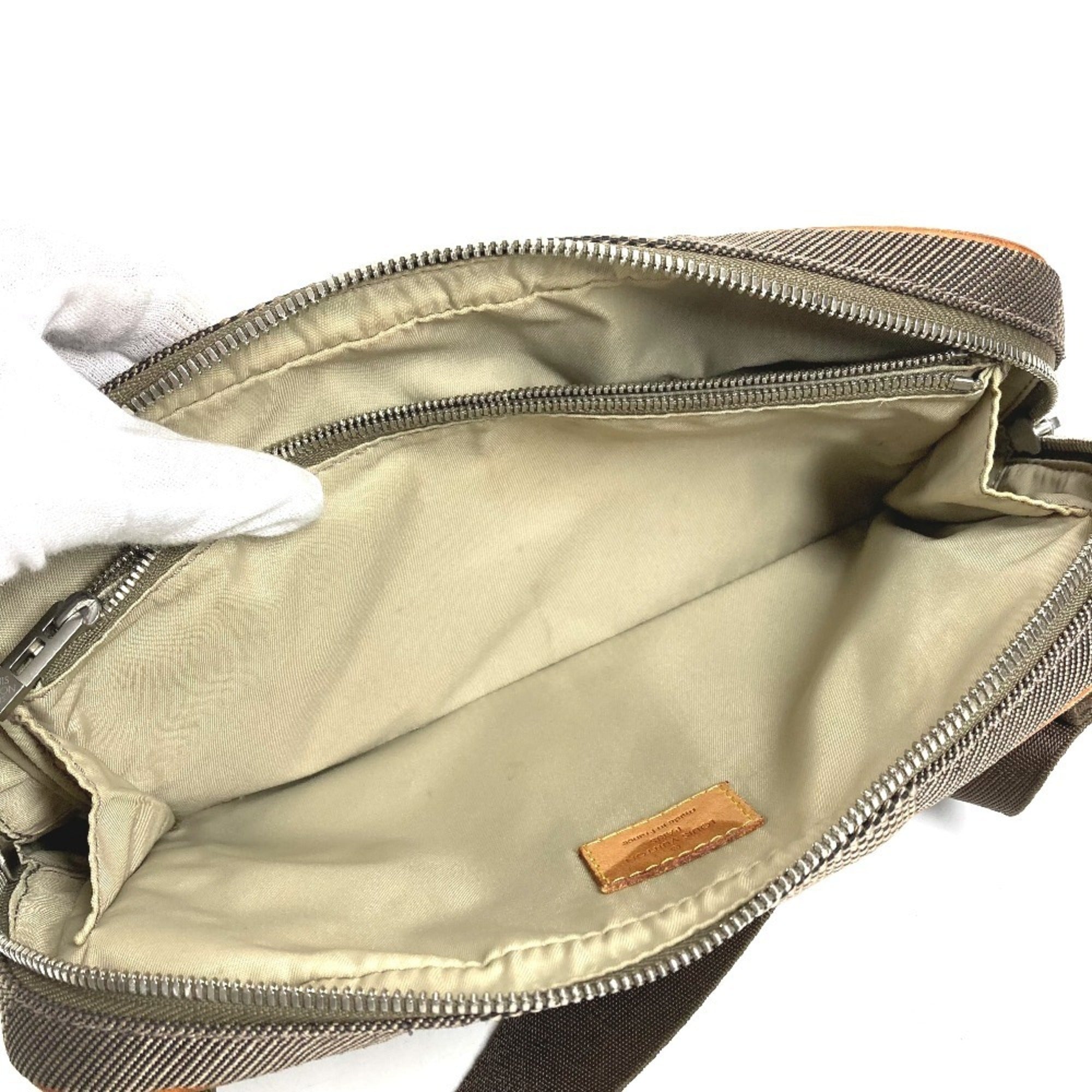 Louis Vuitton Damier Geant Earth Khaki Damier Geant Fanny Pack Sling Bag (Pre-Owned)