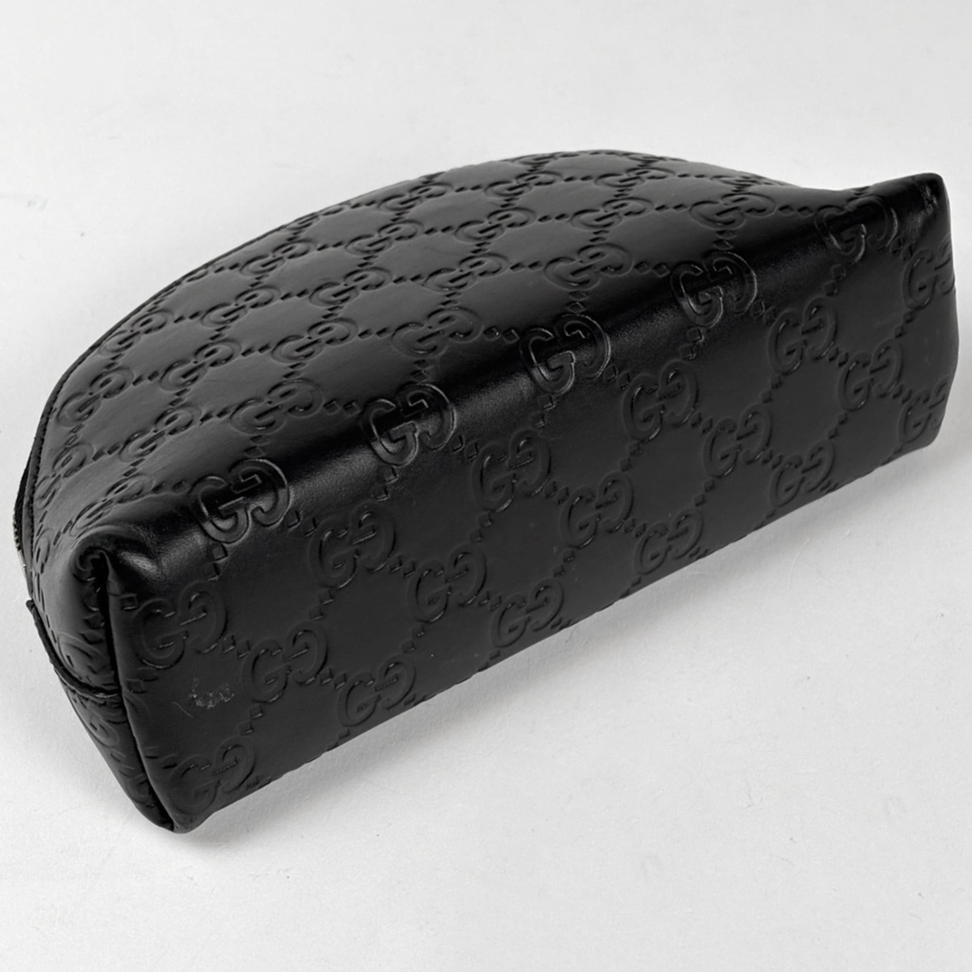 Gucci Black Leather Pouch (Pre-Owned)