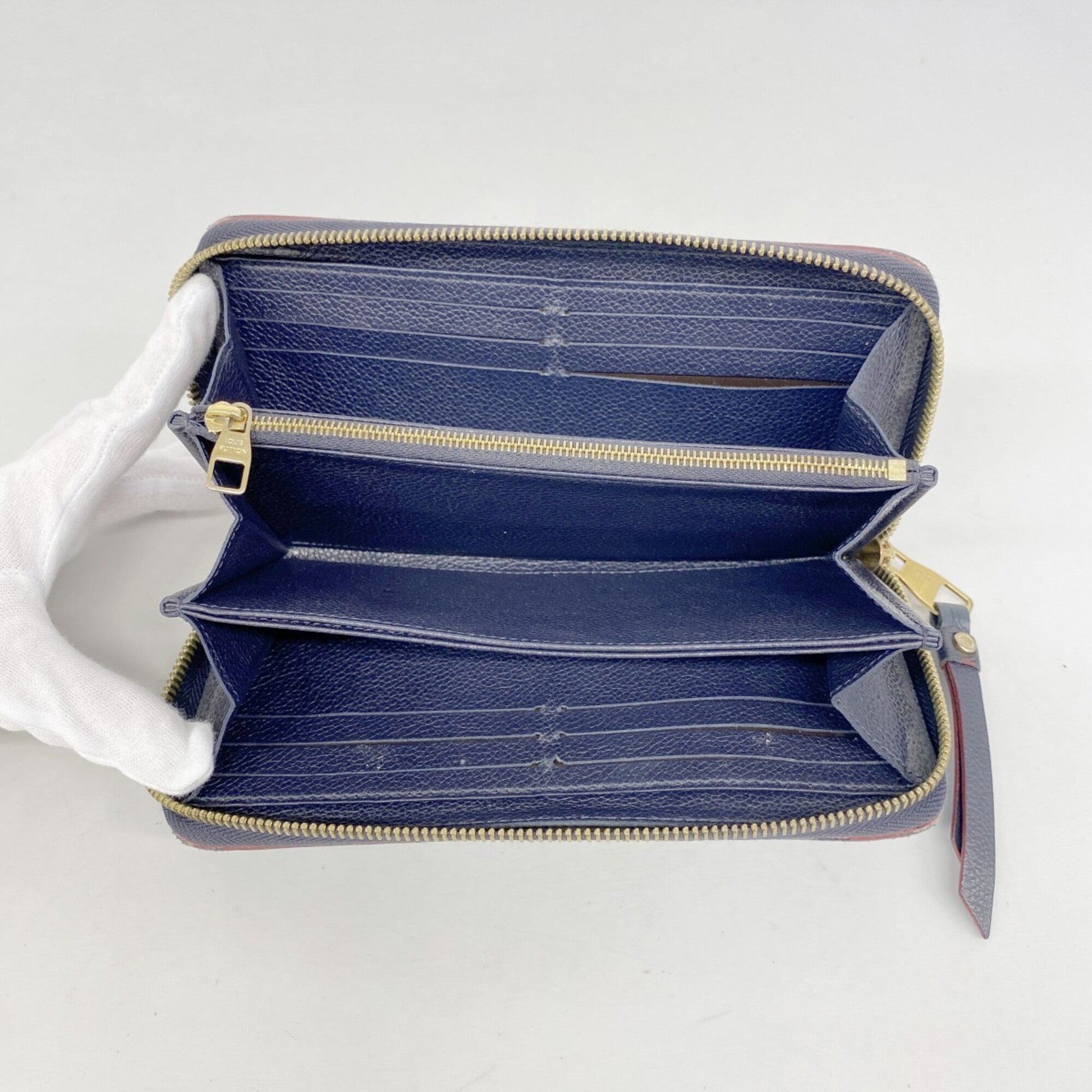 Louis Vuitton Marine Rouge Long Wallet (Bi-Fold) (Pre-Owned)