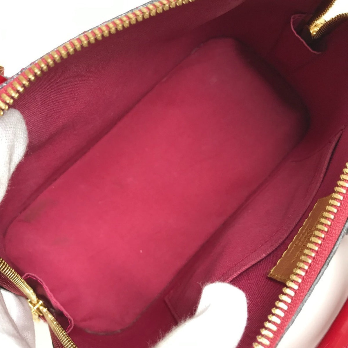 Louis Vuitton Monogram Vernis Indian Rose Monogram Vernis Handbag Shoulder Bag (Pre-Owned)