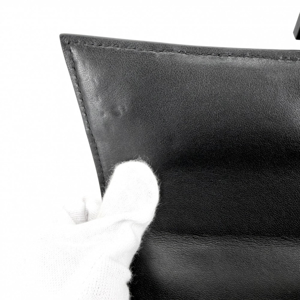 Balenciaga Black Leather Handbag Shoulder Bag (Pre-Owned)