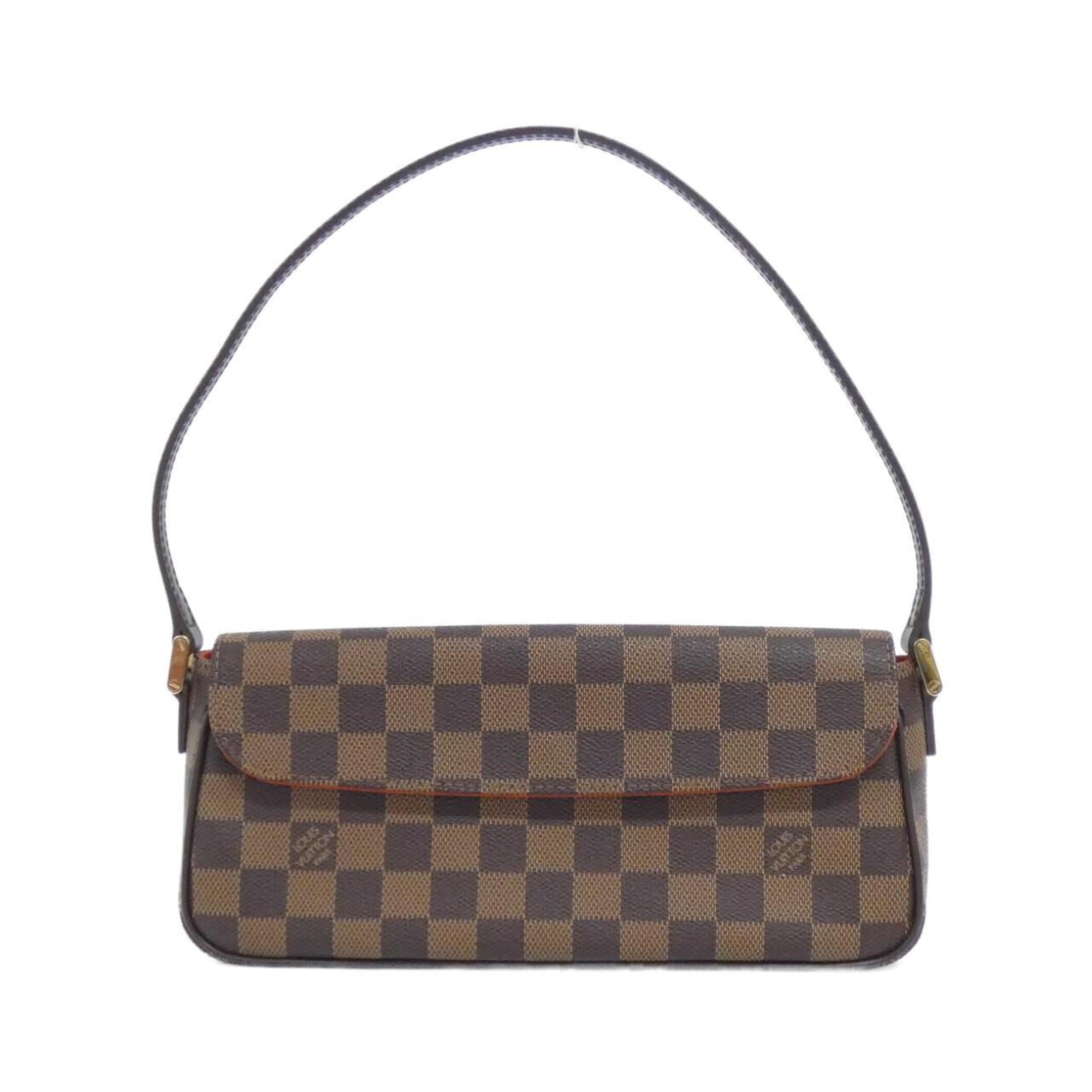 Louis Vuitton Ebene Coated Canvas Shoulder Bag (Pre-Owned)