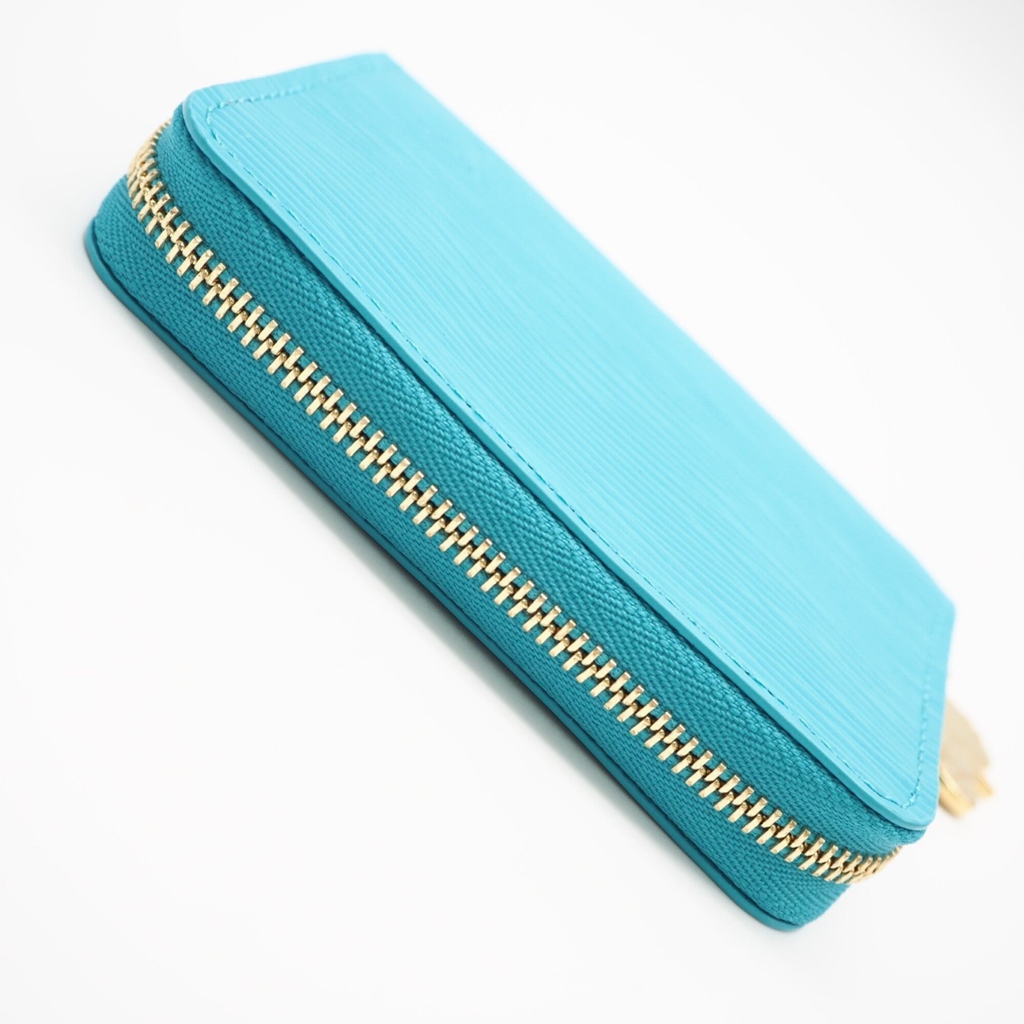 Louis Vuitton Epi Blue Epi Leather Coin Purse/Coin Case (Pre-Owned)