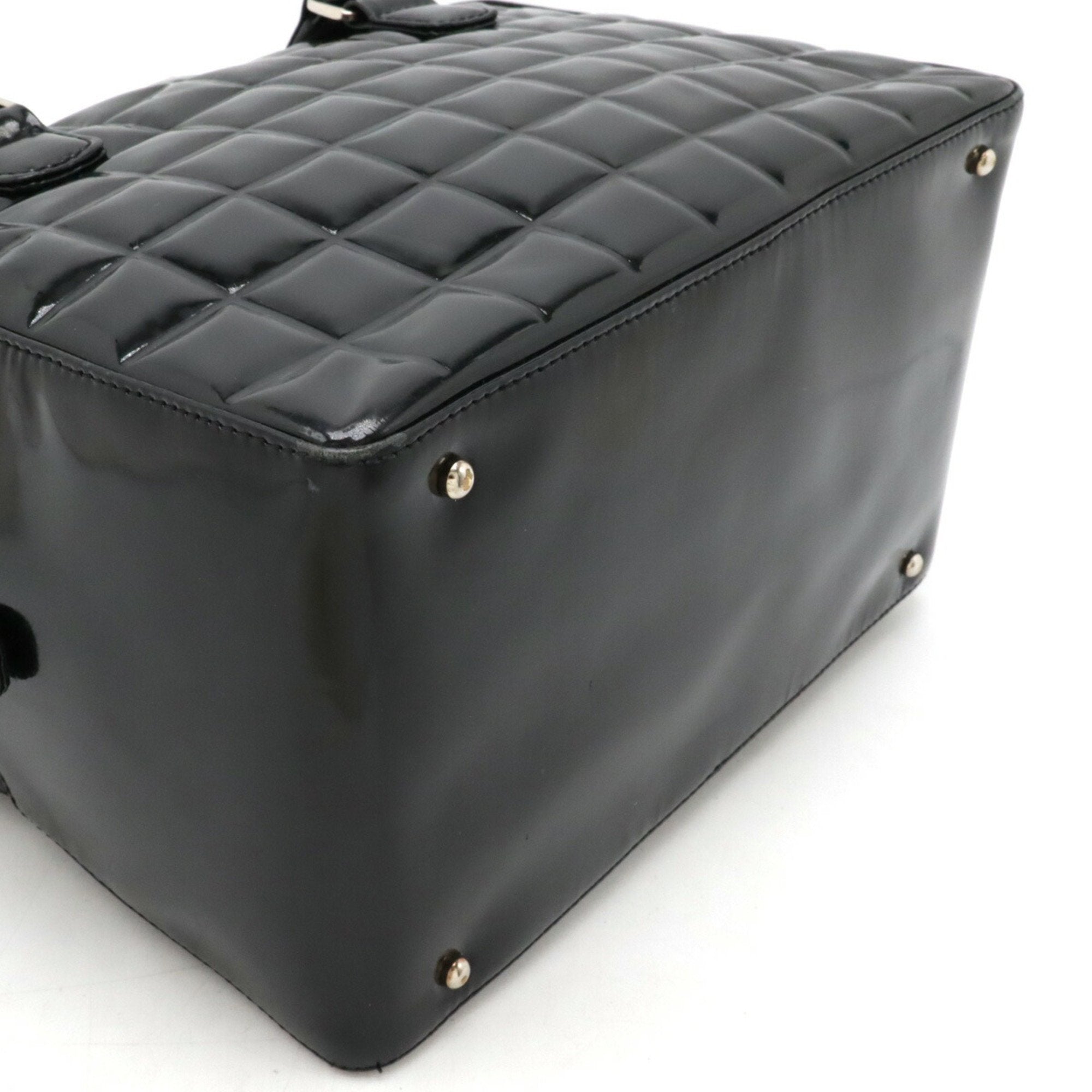 Chanel Black Boston Bag Handbag (Pre-Owned)