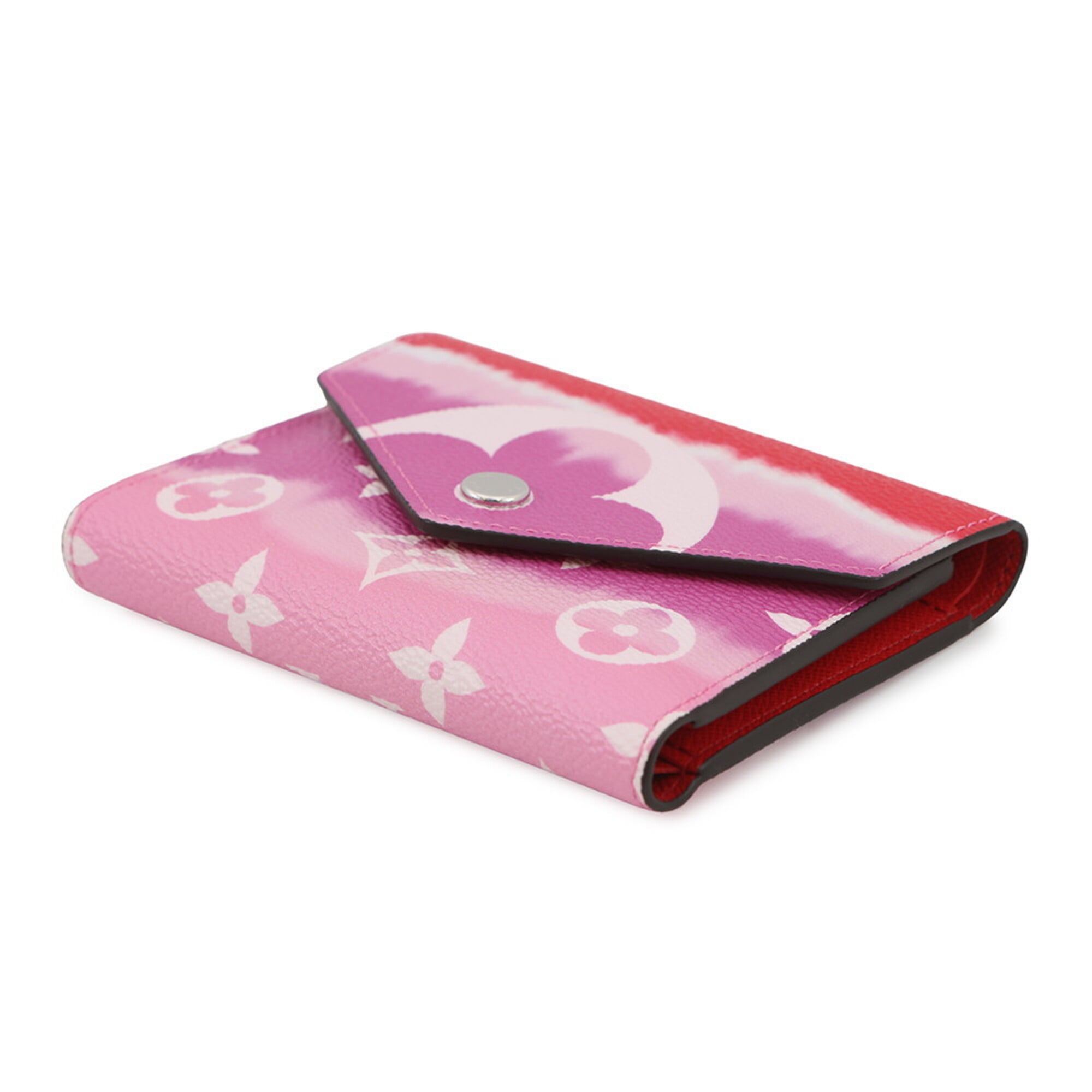 Louis Vuitton Rouge Monogram Coin Purse/Coin Case (Pre-Owned)