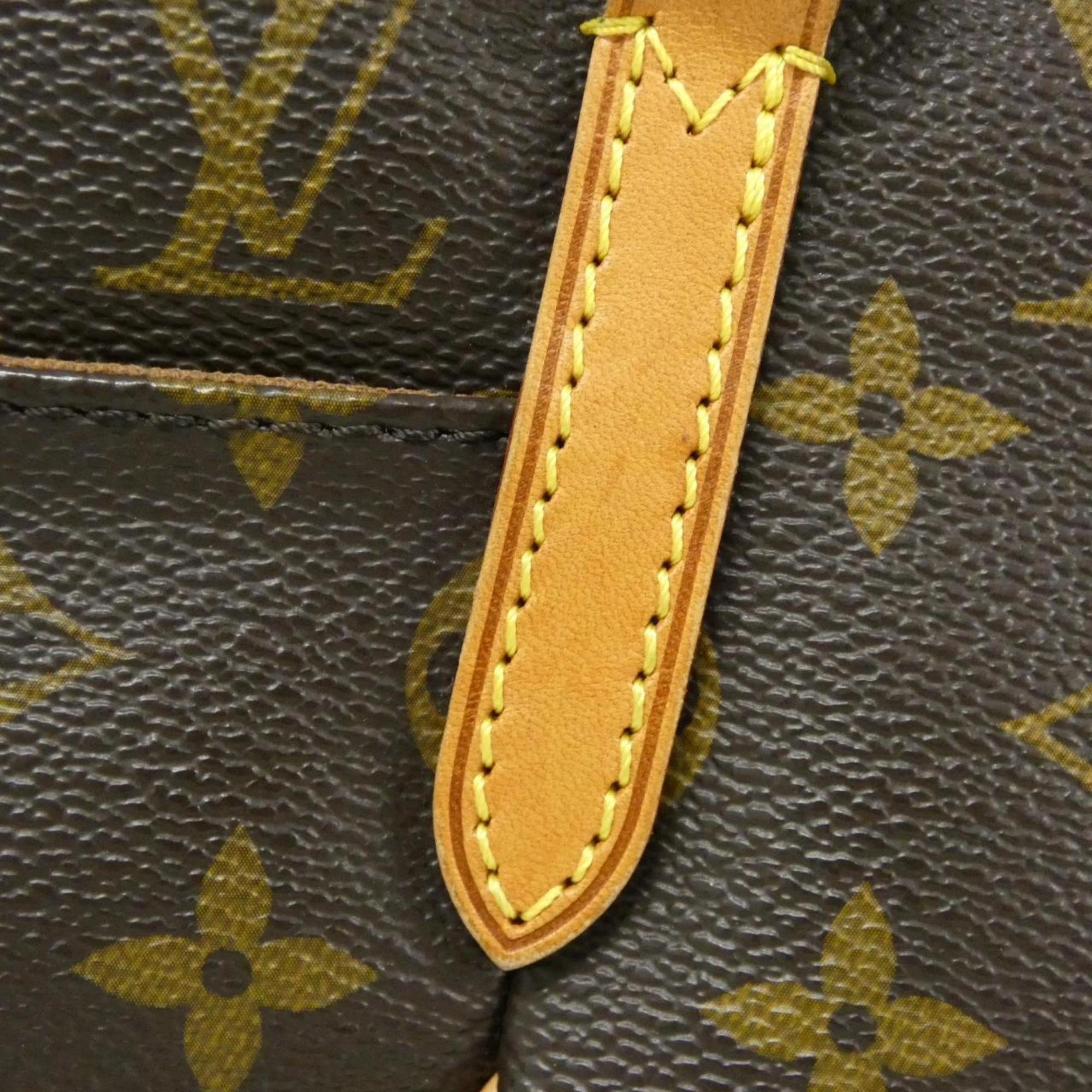 Louis Vuitton Brown Coated Canvas Handbag (Pre-Owned)