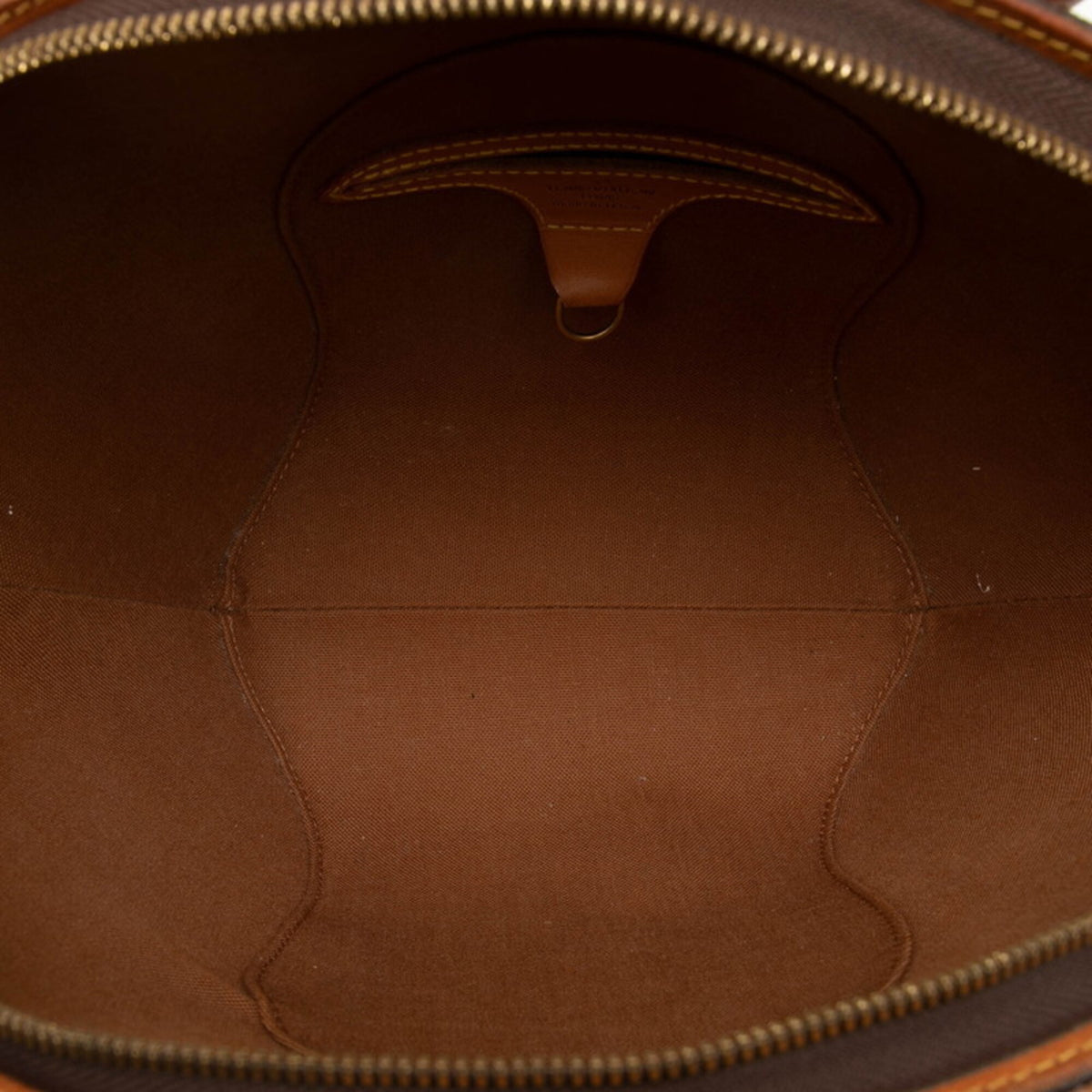 Louis Vuitton Brown Pvc Leather Handbag (Pre-Owned)