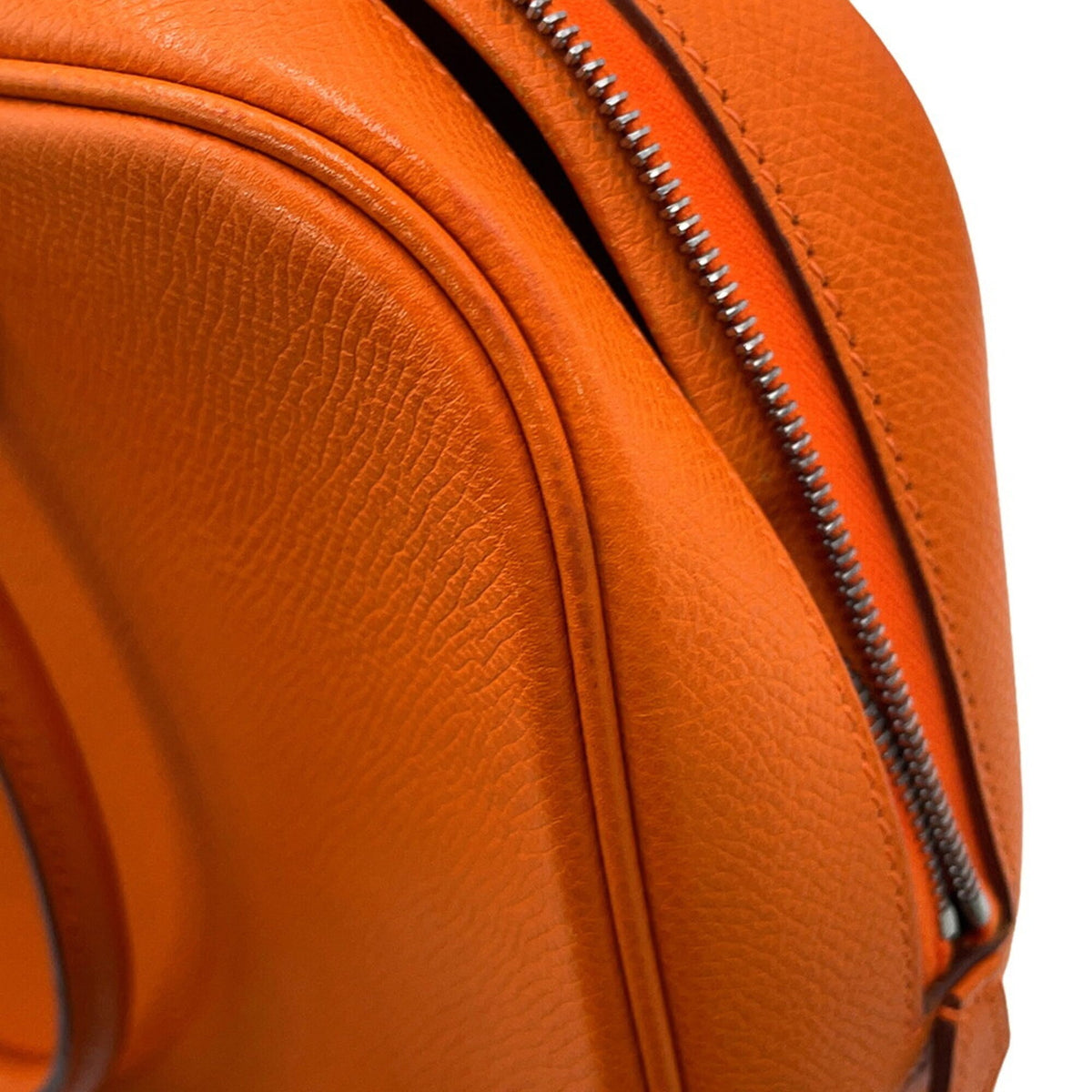 Hermes Plume Orange Epsom Leather Handbag (Pre-Owned)