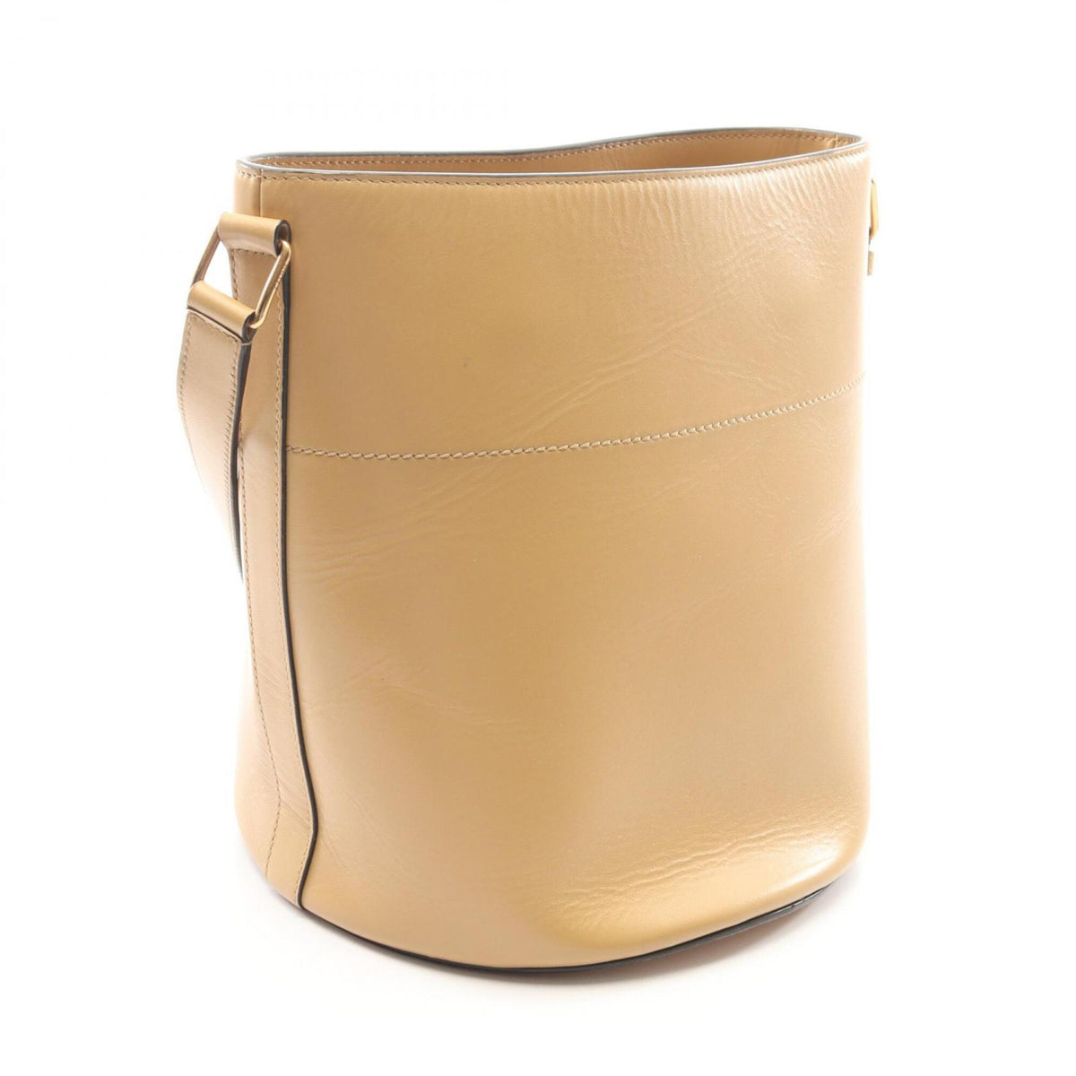 Celine Beige Leather Handbag Shoulder Bag (Pre-Owned)