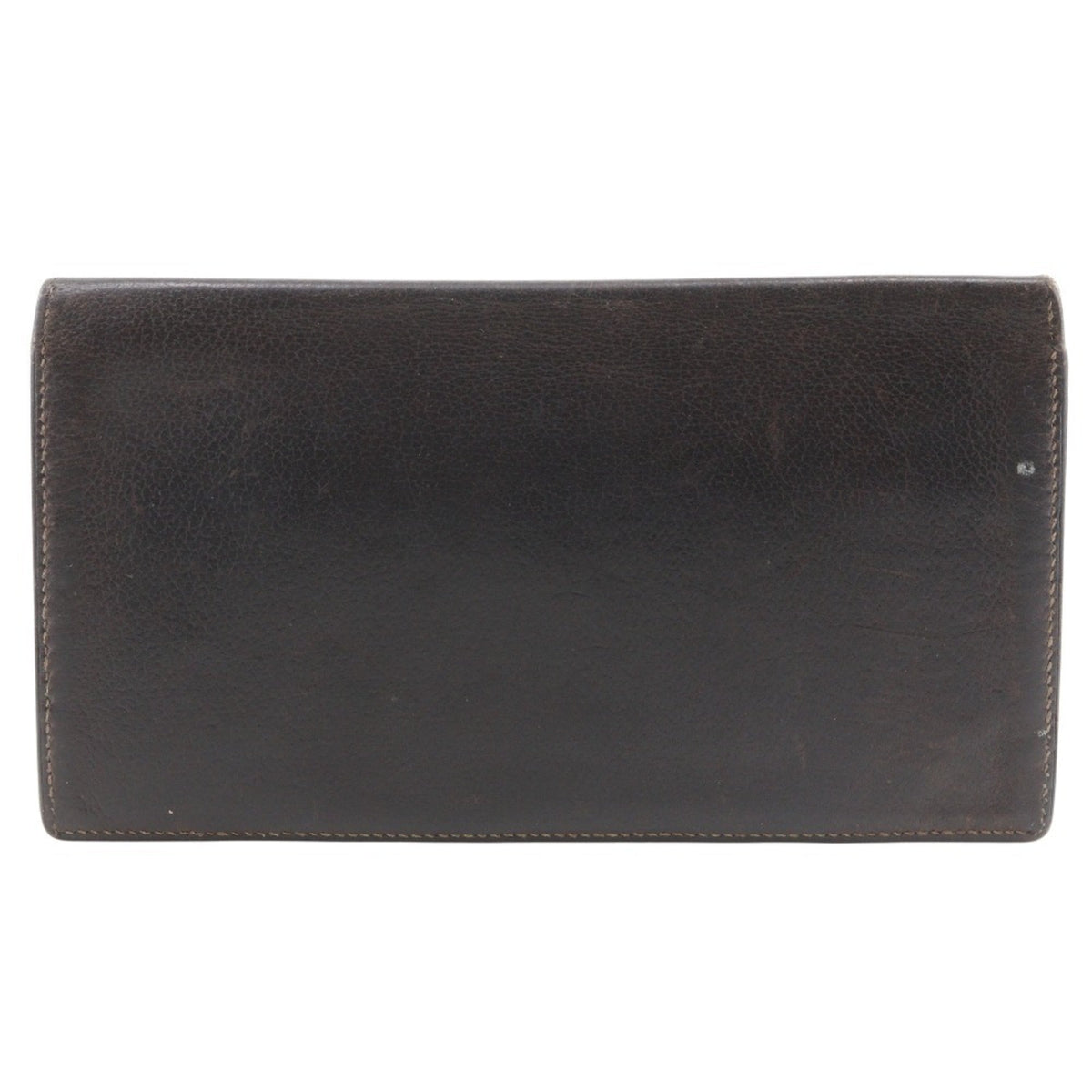 Hermes Brown Leather Bill Wallet (Bi-Fold) (Pre-Owned)