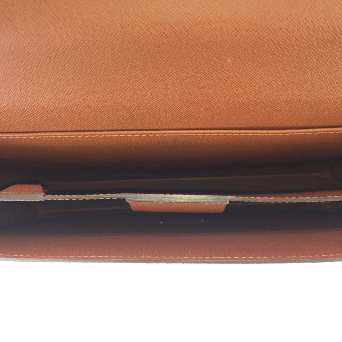 Louis Vuitton Brown Monogram Pvc Leather Briefcase (Pre-Owned)