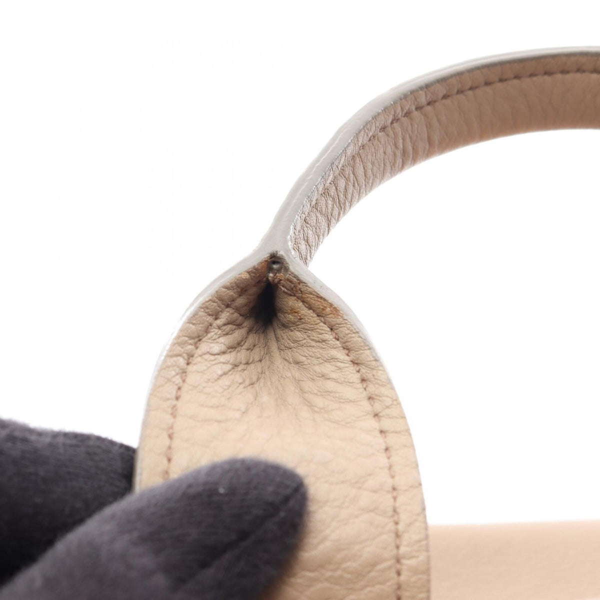 Miu Miu Beige Leather Handbag (Pre-Owned)