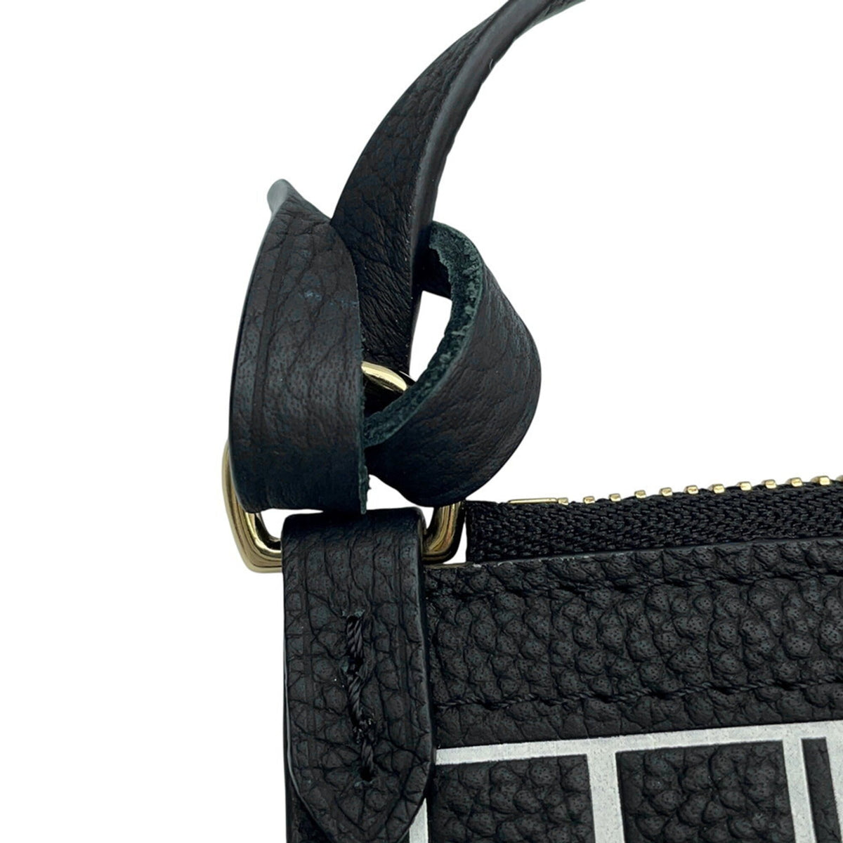 Louis Vuitton Monogram Black Noir Monogram Leather Handbag Tote Bag (Pre-Owned)
