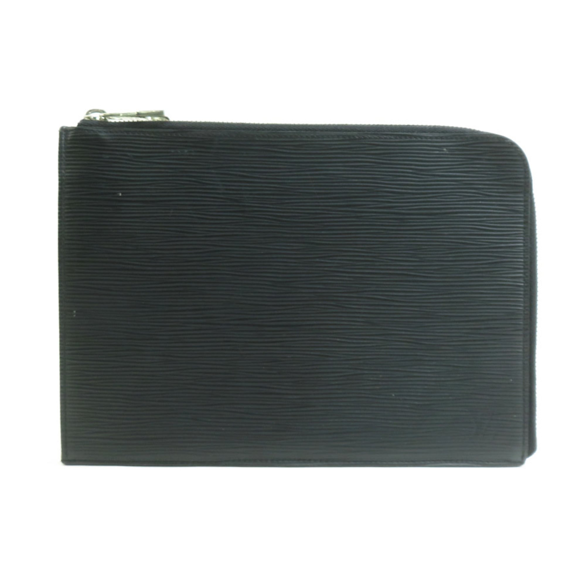 Louis Vuitton Black Epi Leather Clutch Bag (Pre-Owned)