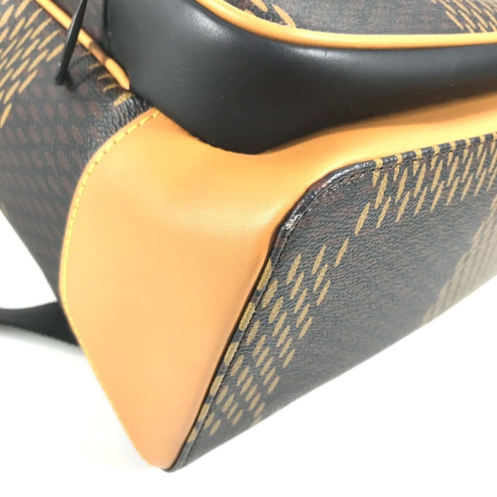 Louis Vuitton Brown Damier Canvas Damier Canvas Backpack (Pre-Owned)