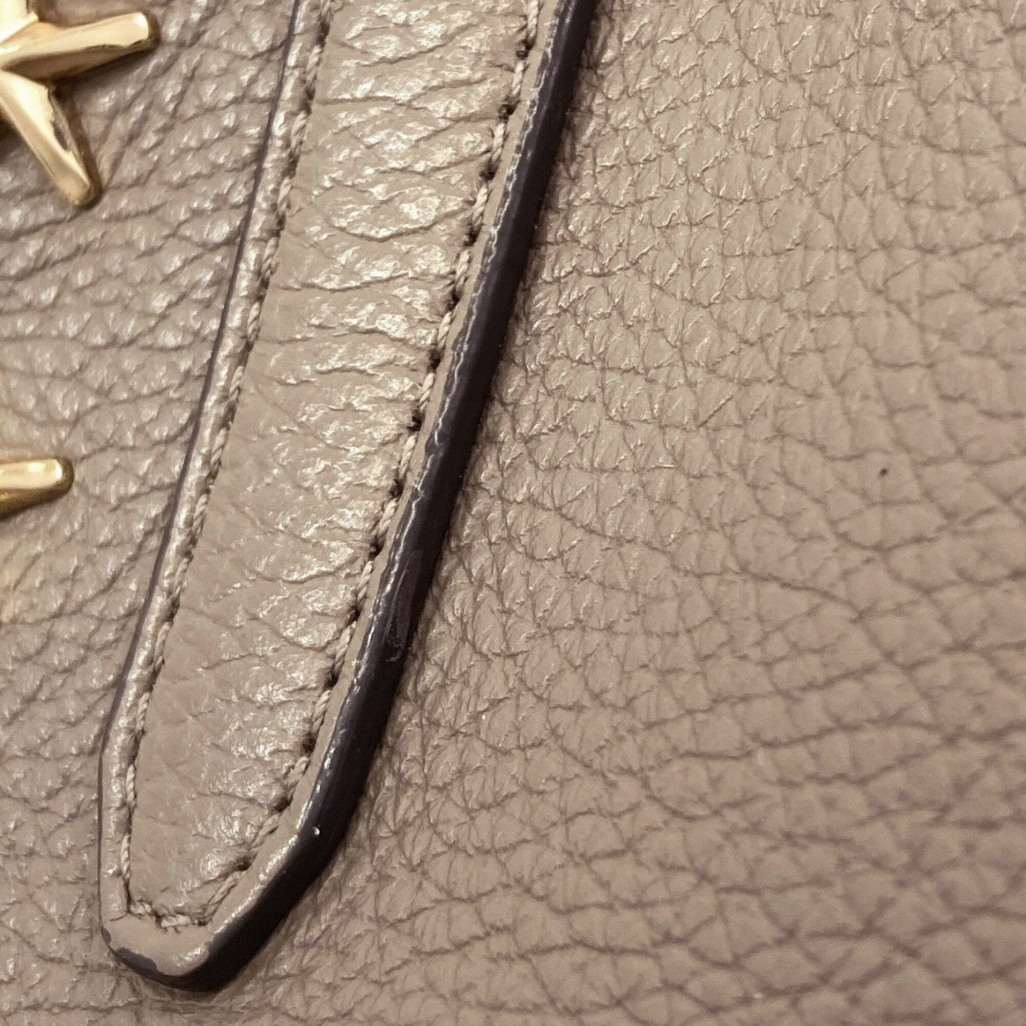 Jimmy Choo Grayish Leather Handbag (Pre-Owned)