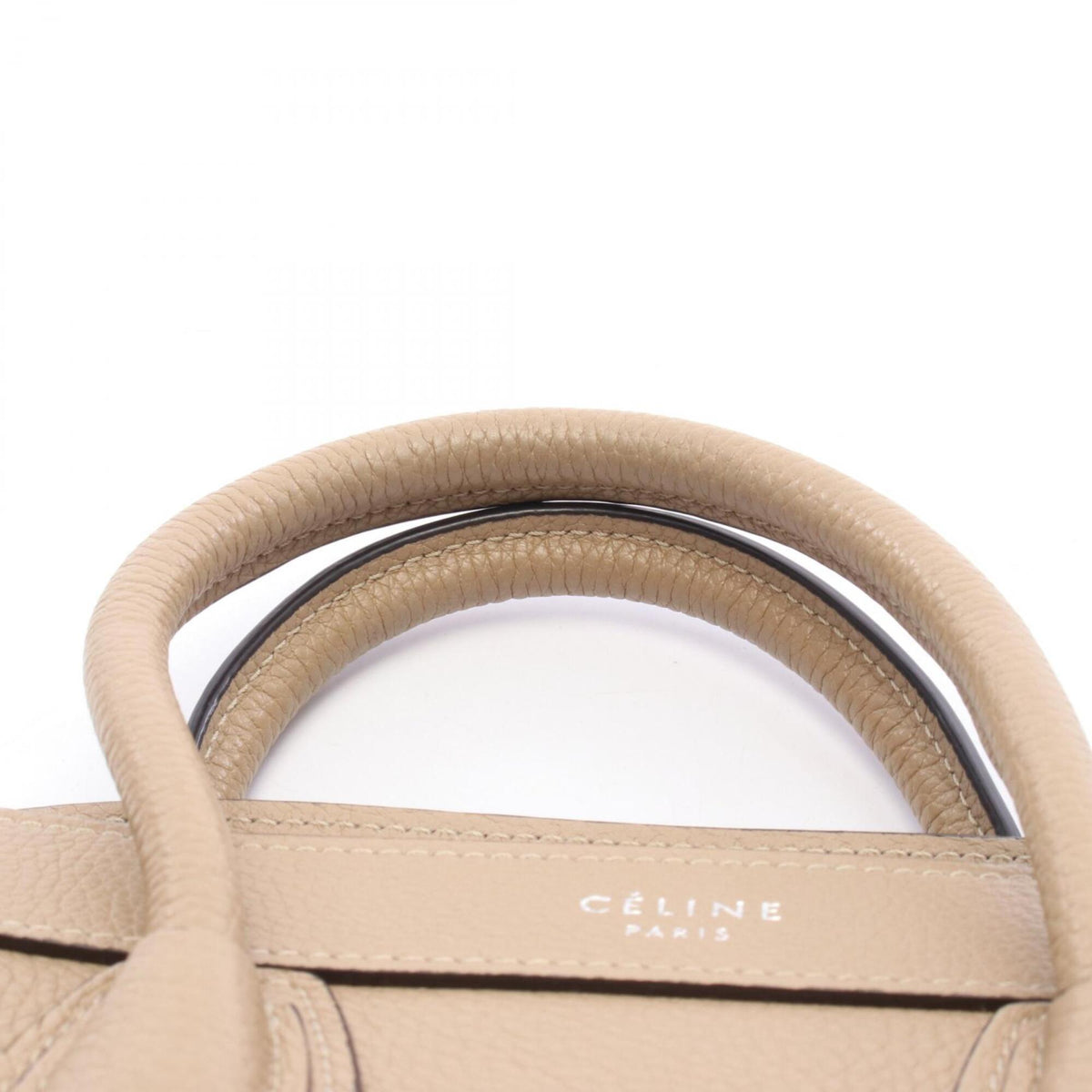 Celine Beige Leather Handbag (Pre-Owned)