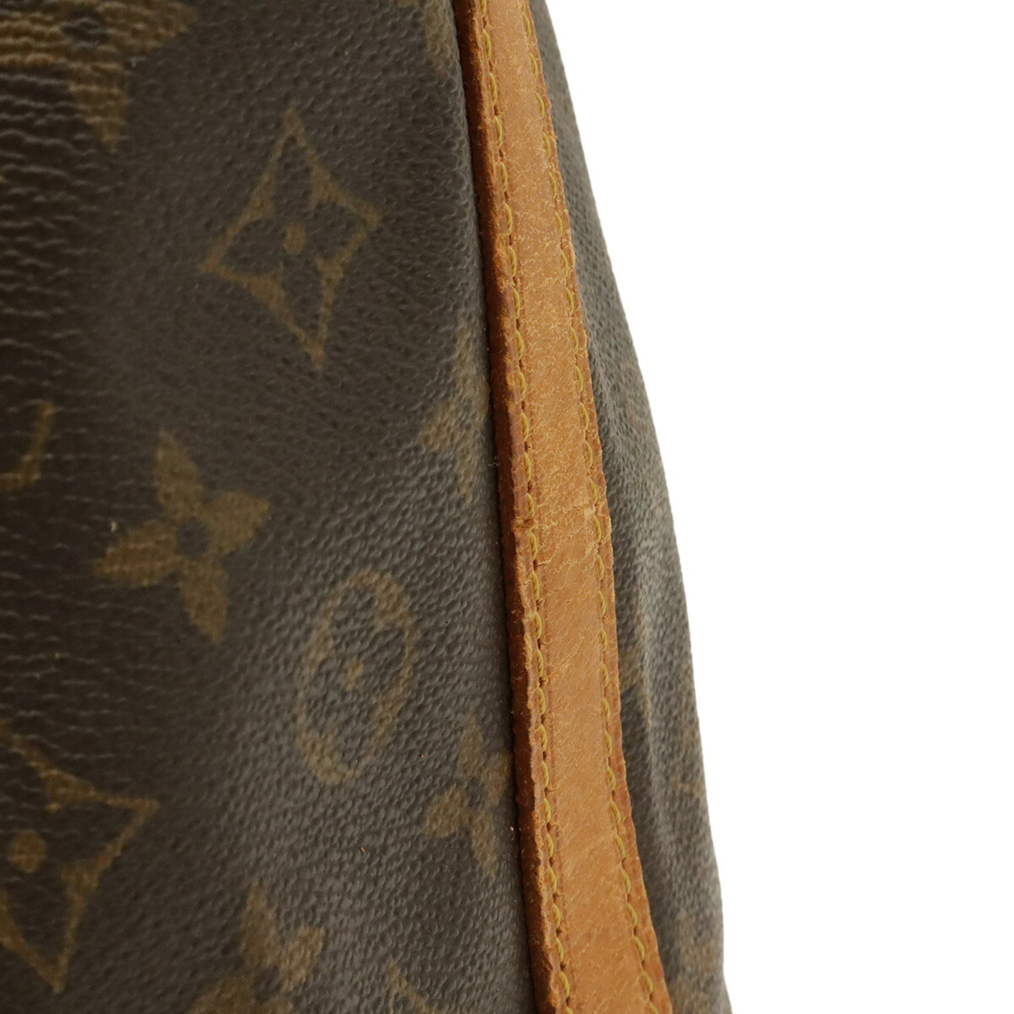 Louis Vuitton Brown Monogram Canvas Shoulder Bag (Pre-Owned)