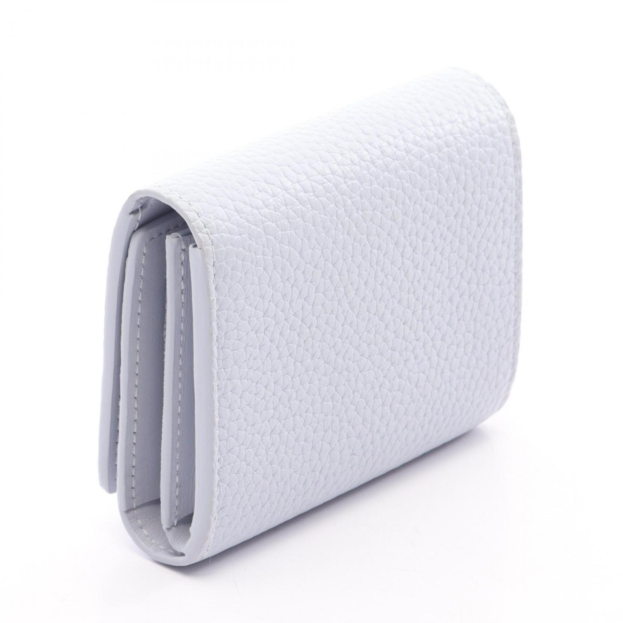 Louis Vuitton Blue Leather Wallet (Bi-Fold) (Pre-Owned)