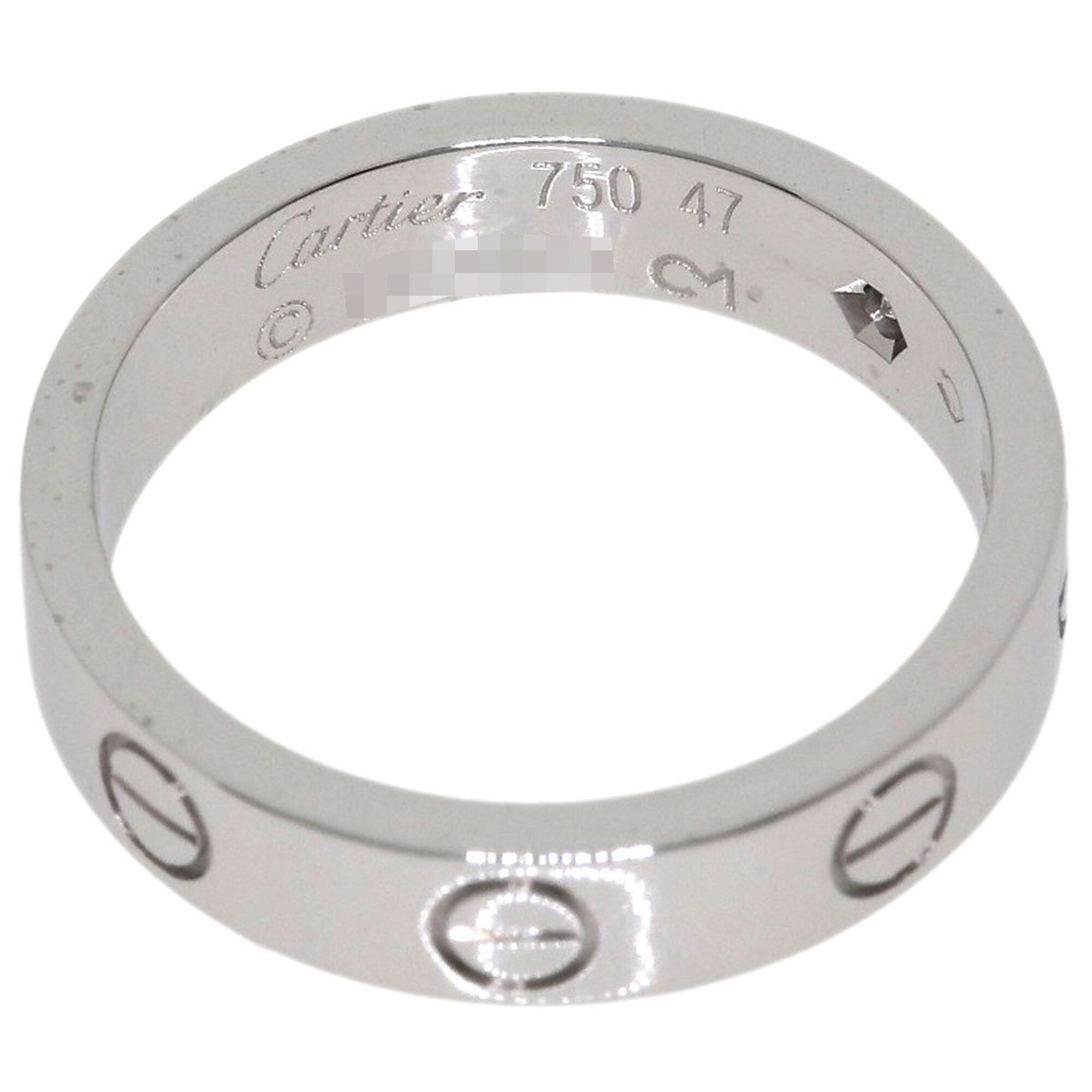 Cartier White Gold (18K) Band Ring (Pre-Owned)