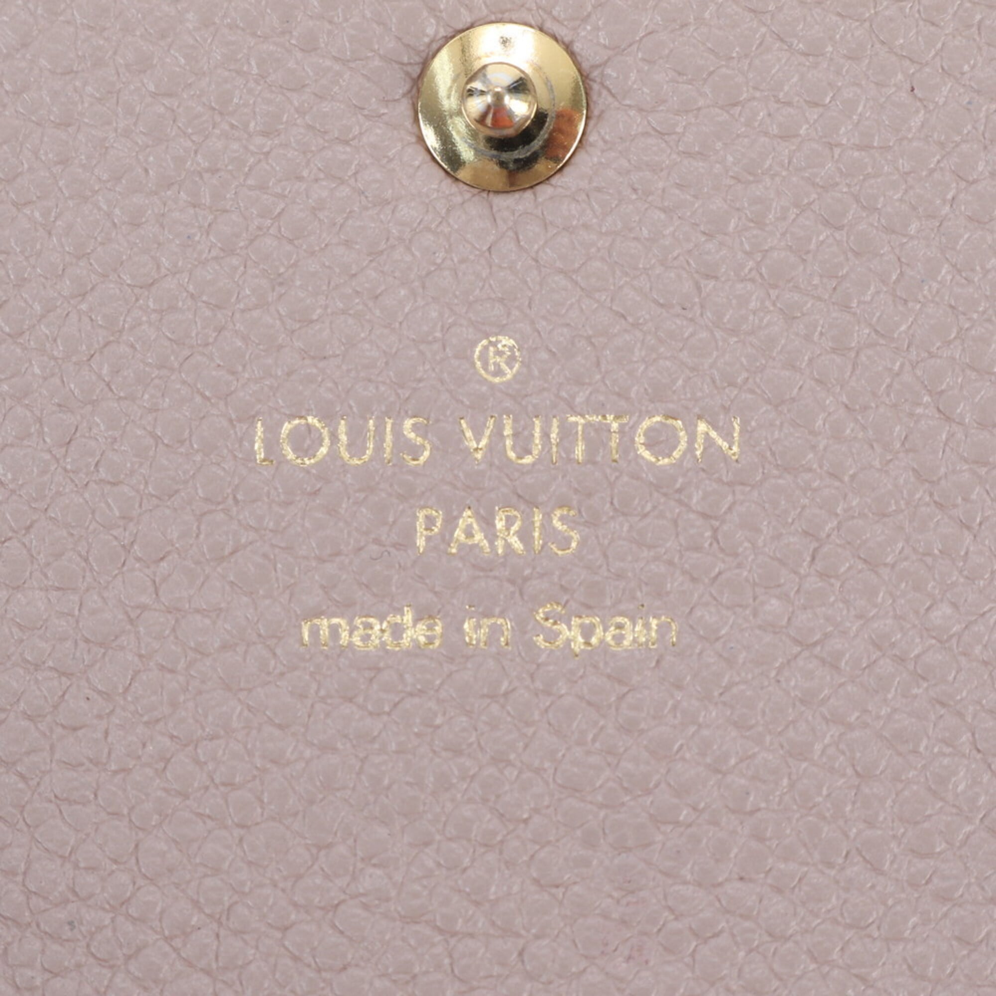 Louis Vuitton Blossom Leather Long Wallet (Bi-Fold) (Pre-Owned)