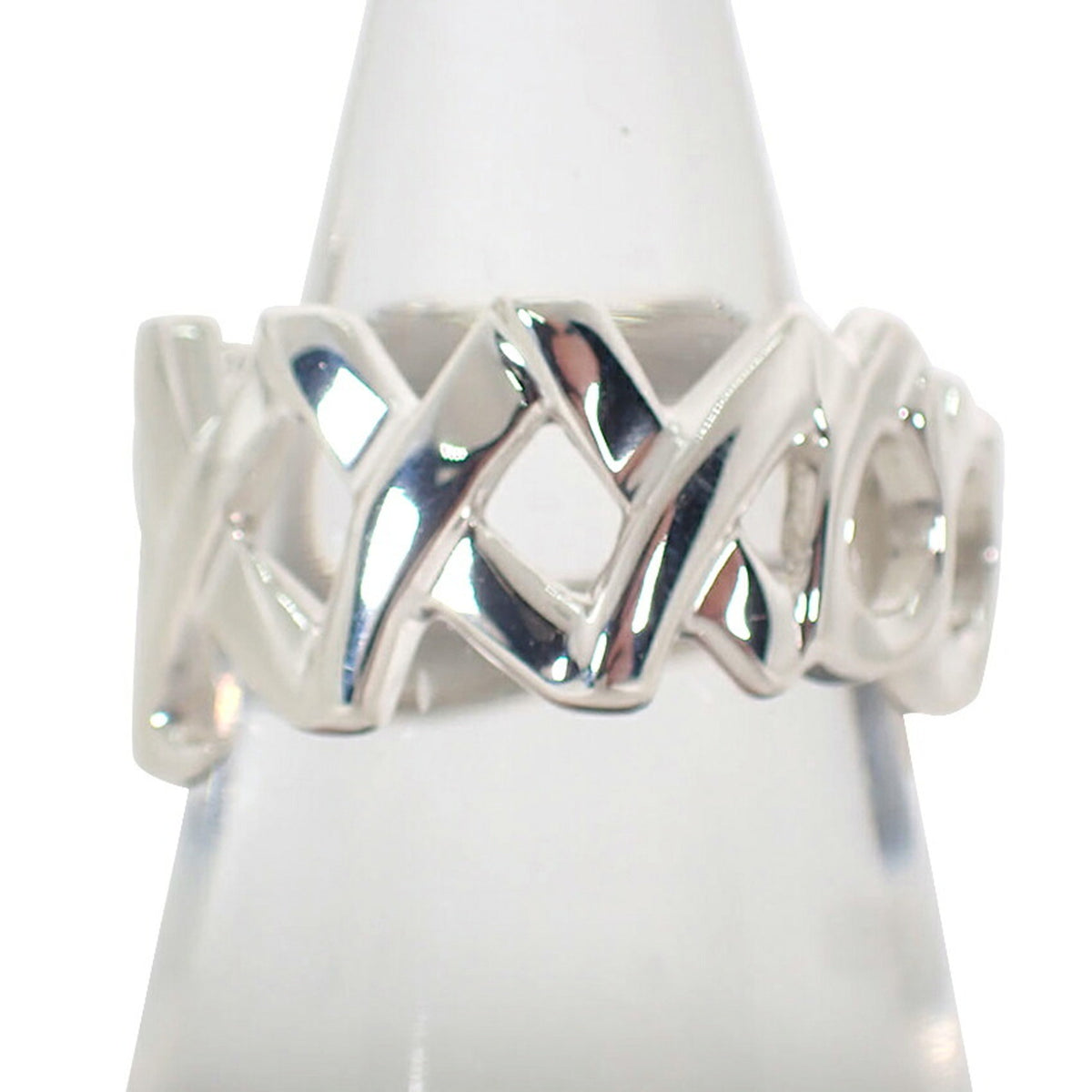 Tiffany Sterling Silver 925 Band Ring (Pre-Owned)