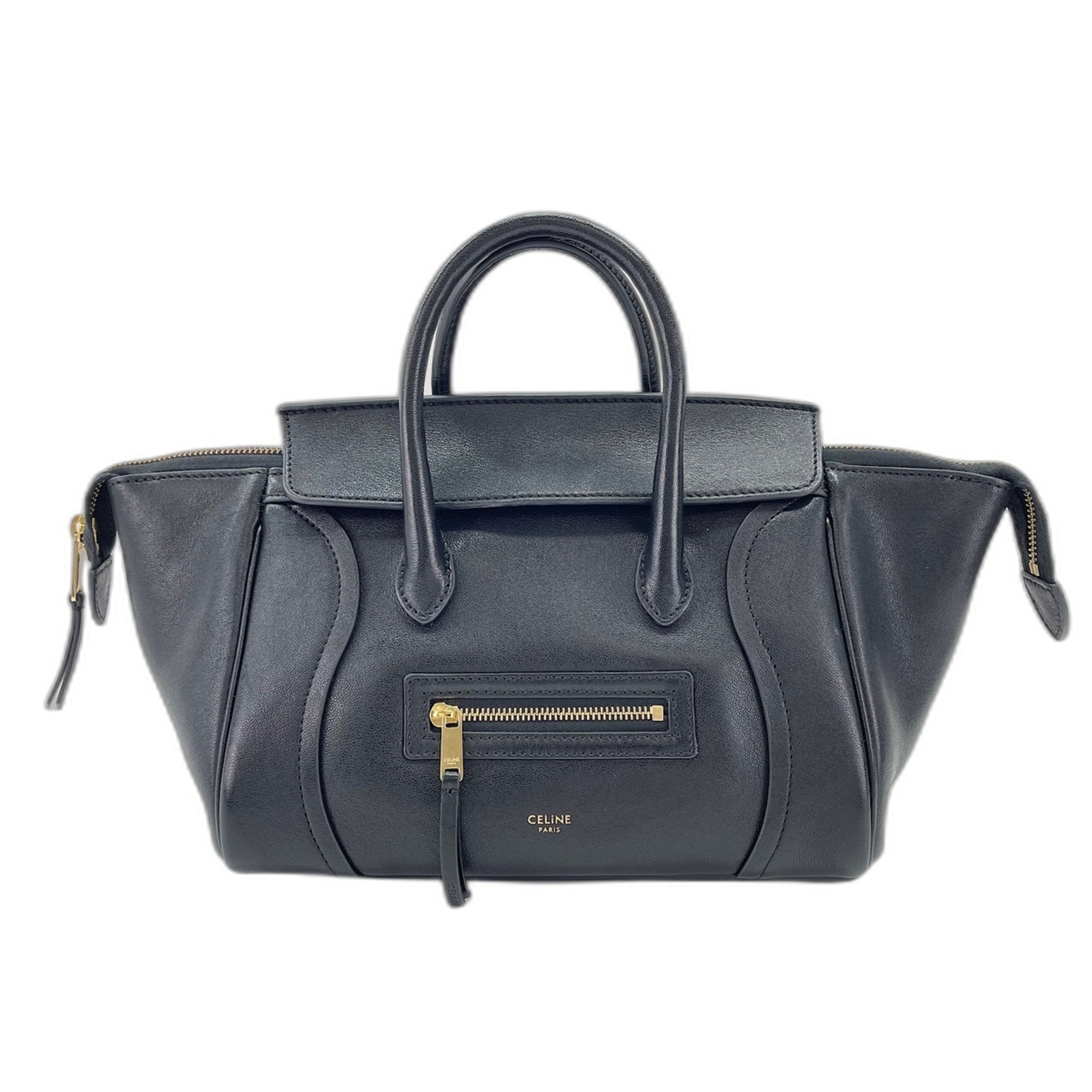 Celine Luggage Black Shoulder Bag (Pre-Owned)