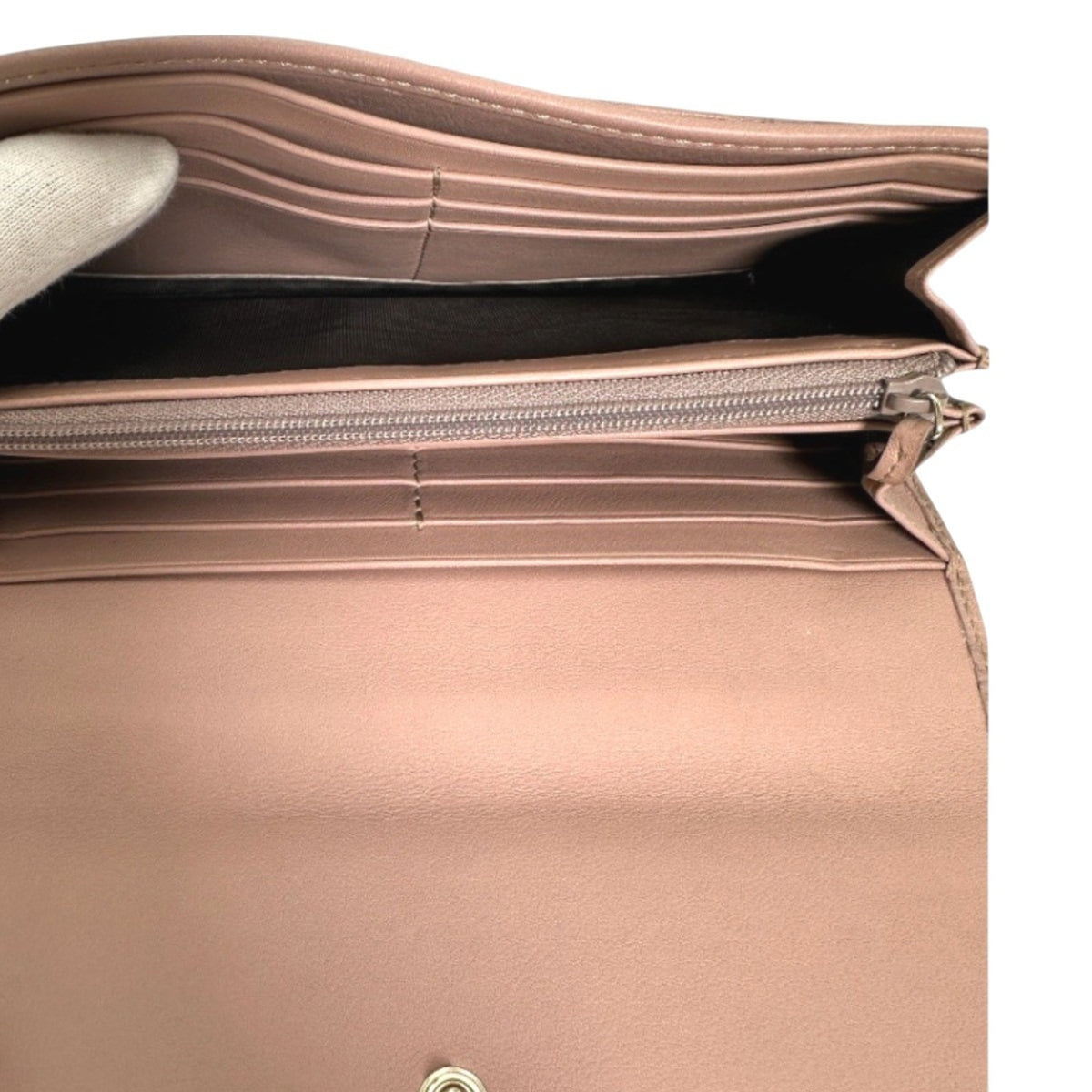Gucci Pink Leather Wallet (Bi-Fold) (Pre-Owned)