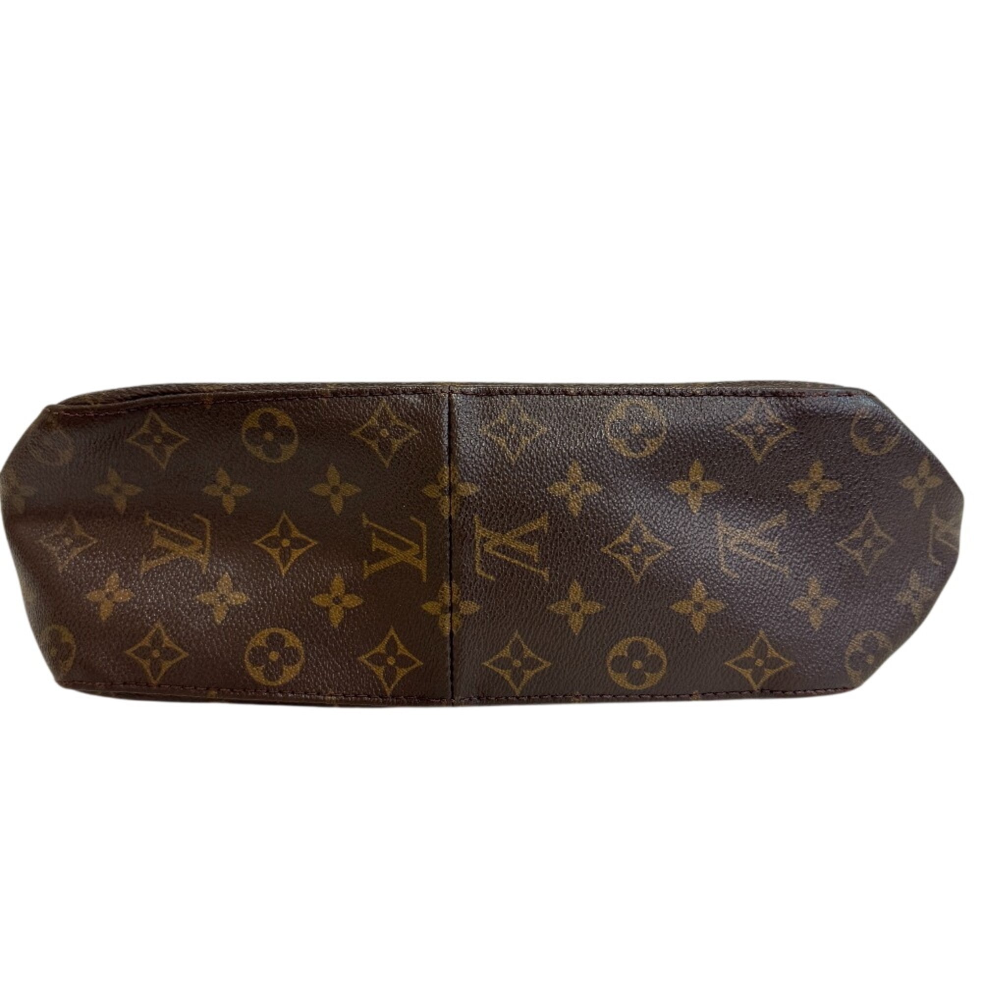 Louis Vuitton Brown Monogram Leather Pvc Handbag (Pre-Owned)