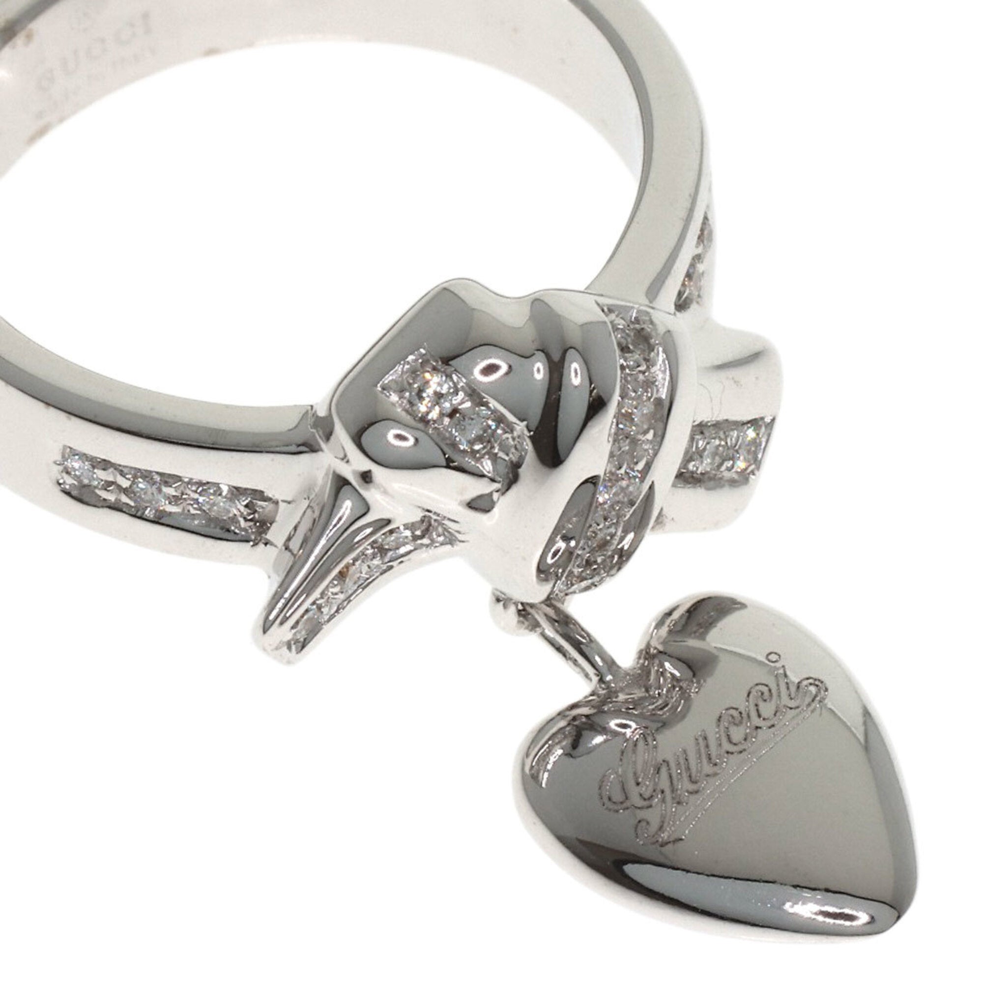 Gucci White Gold (18K) Band Ring (Pre-Owned)