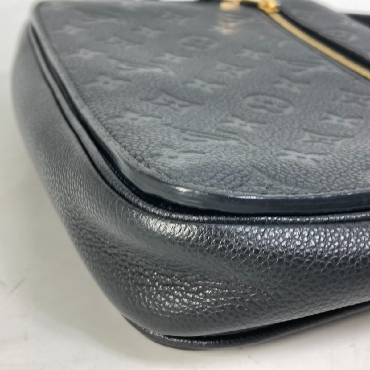 Louis Vuitton Monogram Empreinte Black Noir Monogram Empreinte Handbag Shoulder Bag (Pre-Owned)