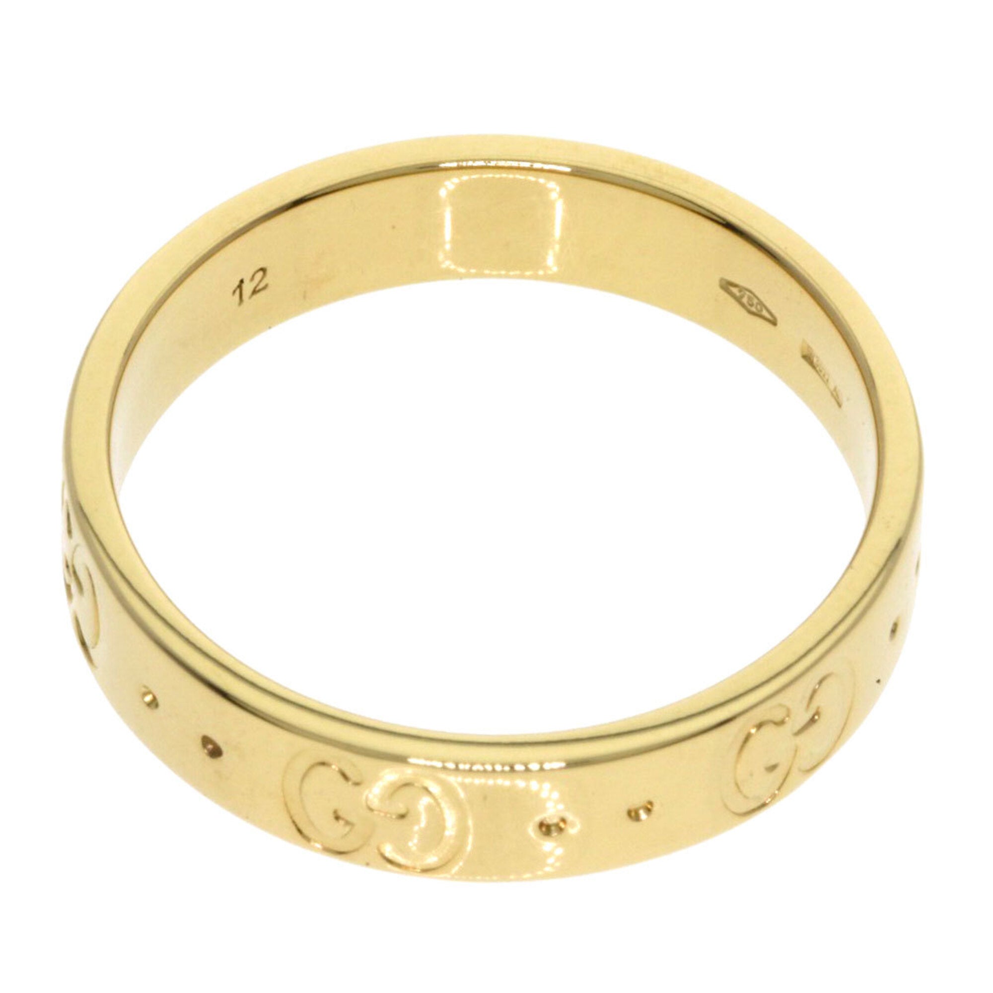 Gucci Yellow Gold (18K) Band Ring (Pre-Owned)