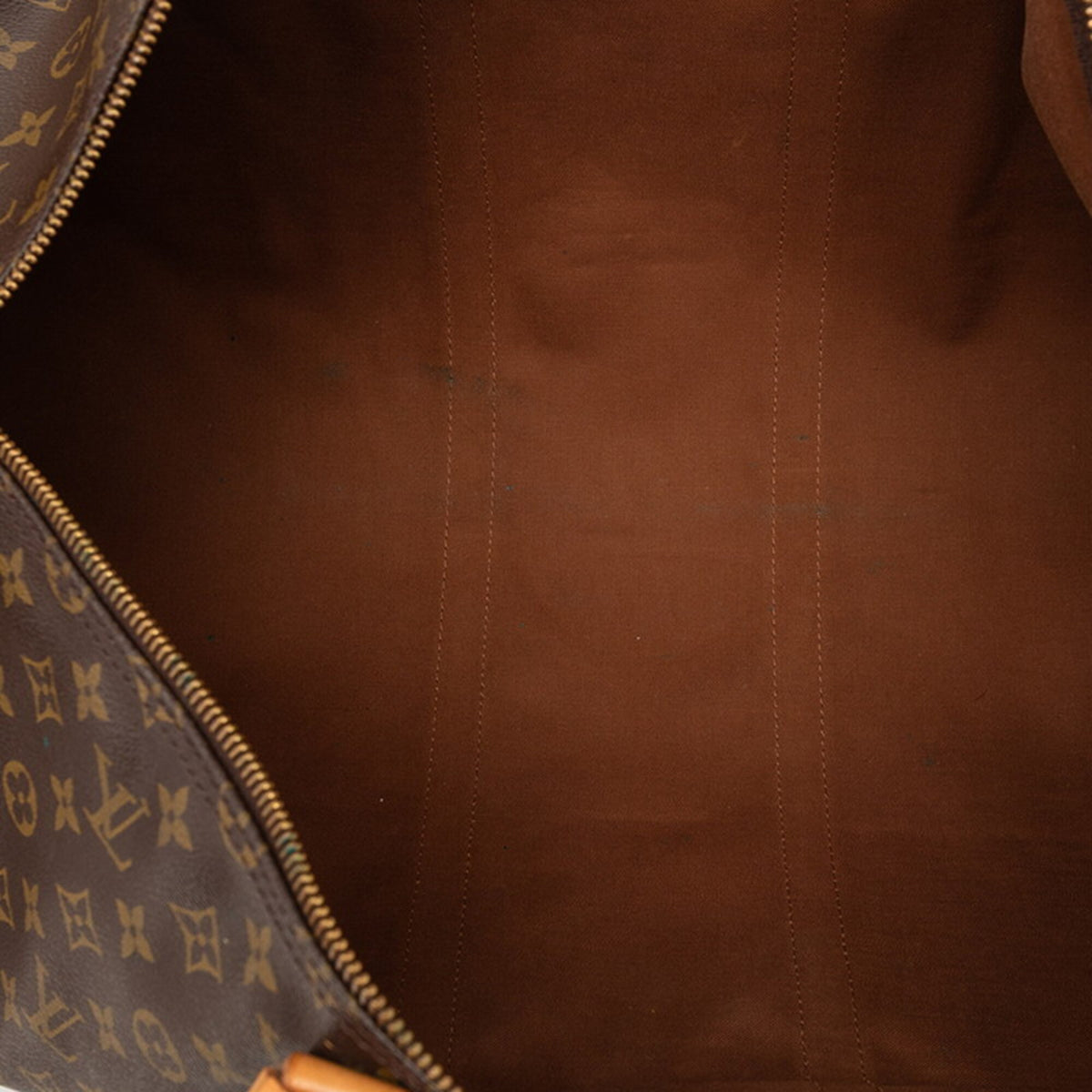 Louis Vuitton Brown Pvc Leather Boston Bag (Pre-Owned)
