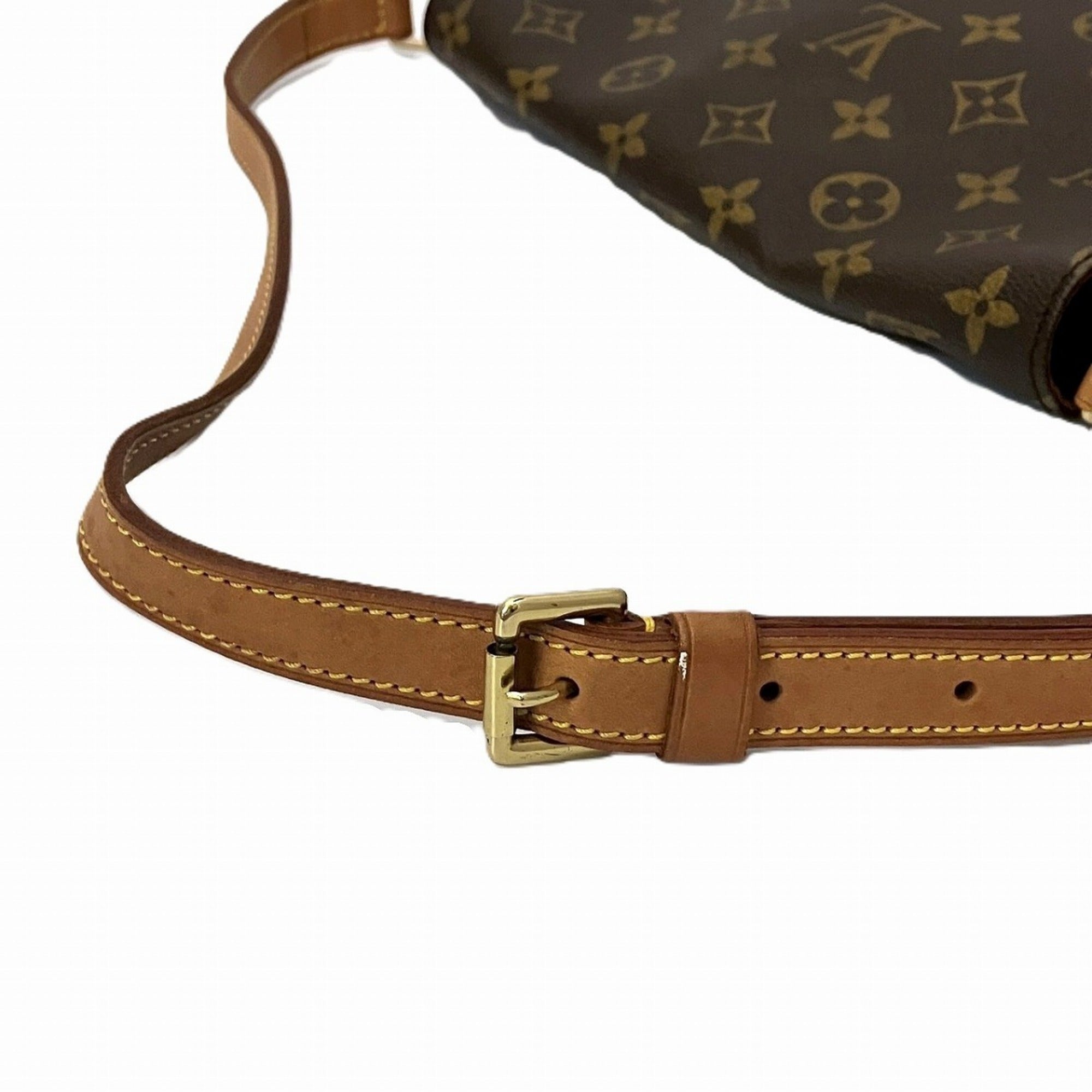 Louis Vuitton Brown Monogram Shoulder Bag (Pre-Owned)
