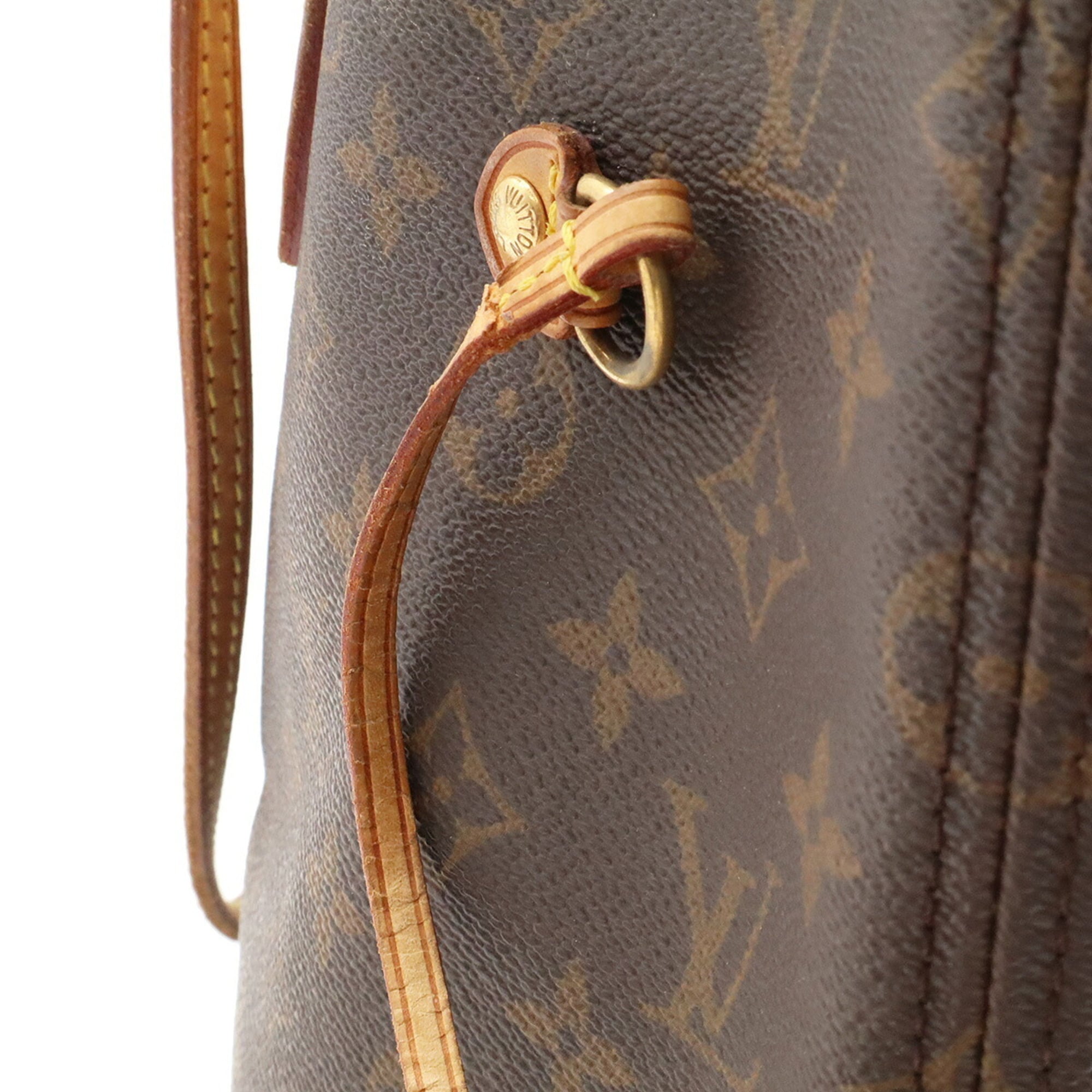 Louis Vuitton Brown Monogram Canvas Pvc Coated Canvas Shoulder Bag Tote Bag (Pre-Owned)