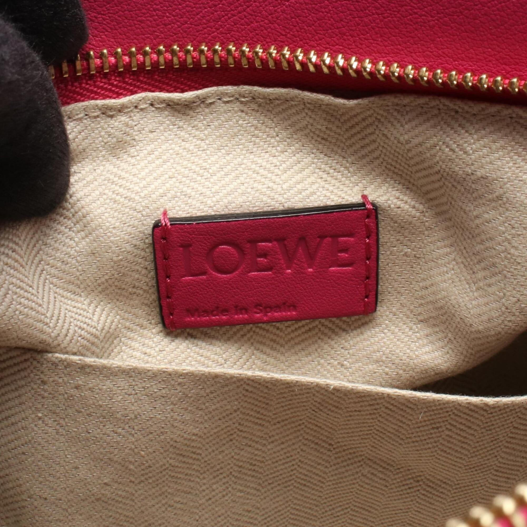 Loewe Pink Leather Handbag (Pre-Owned)
