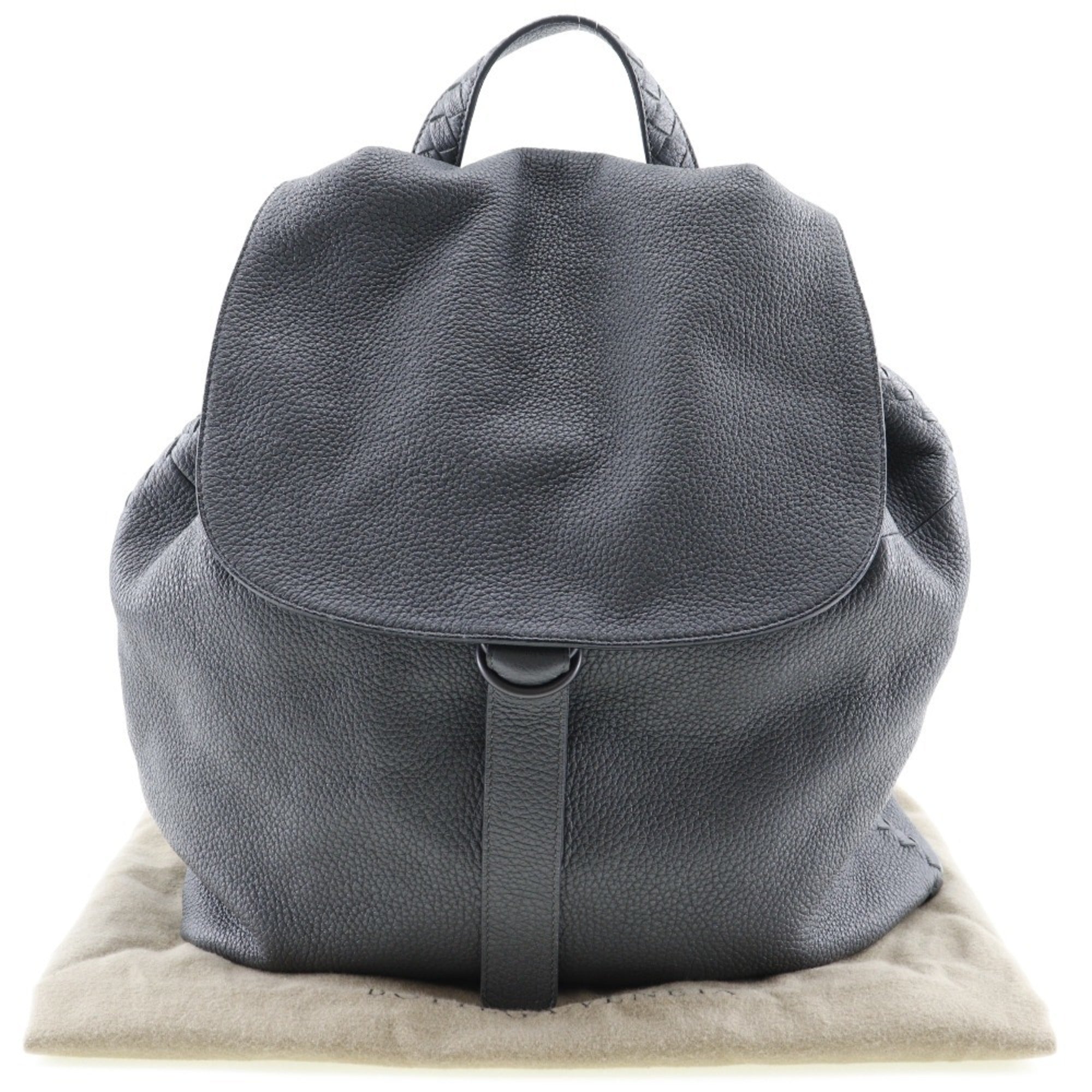Bottega Veneta Leather Backpack (Pre-Owned)