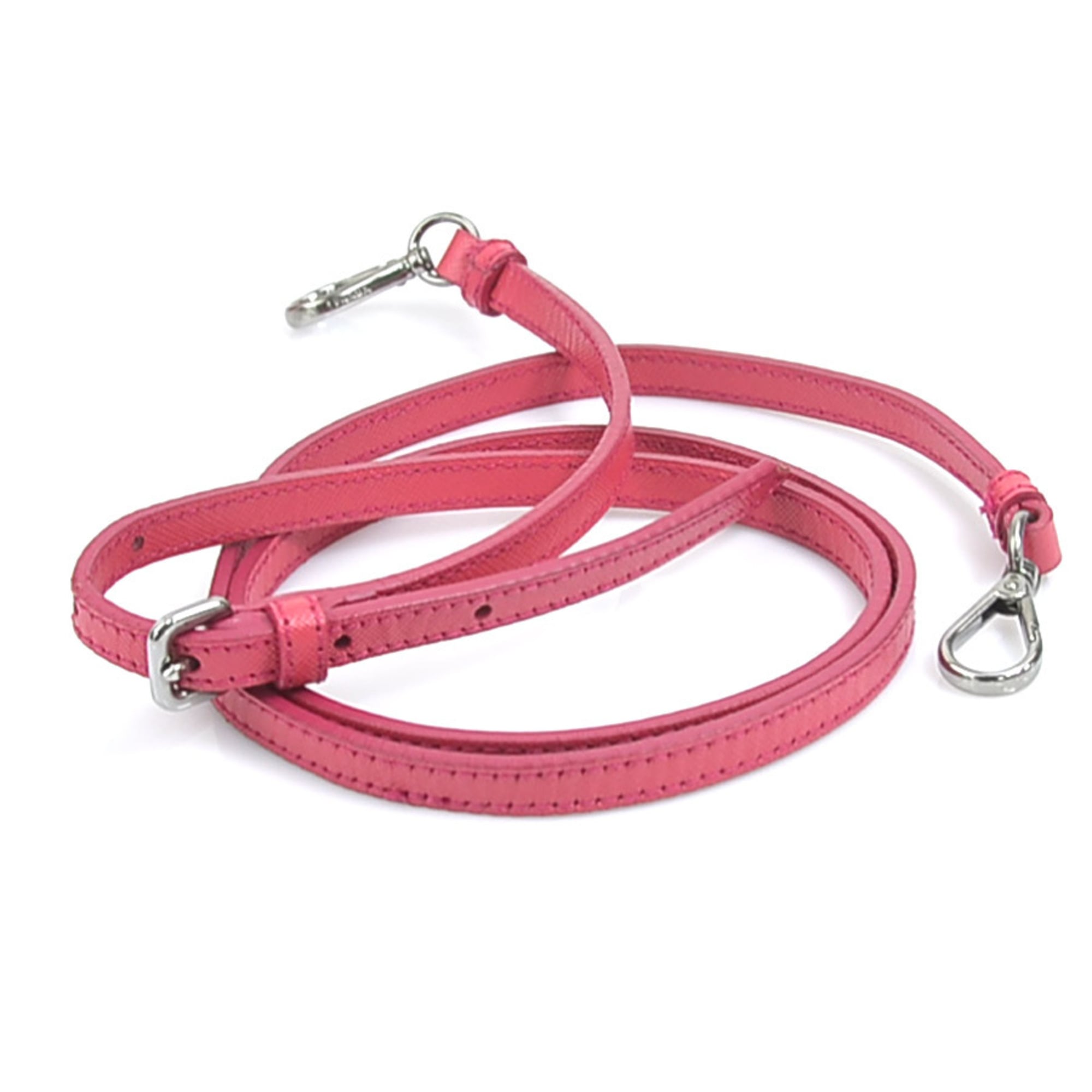 Prada Pink Nylon Handbag Shoulder Bag (Pre-Owned)