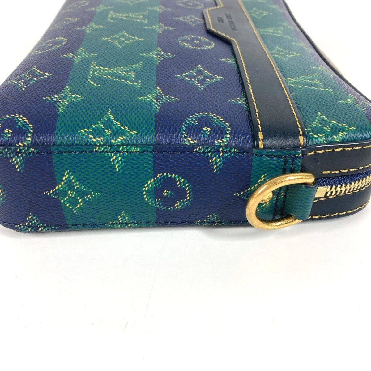 Louis Vuitton Blue Green Clutch Bag (Pre-Owned)