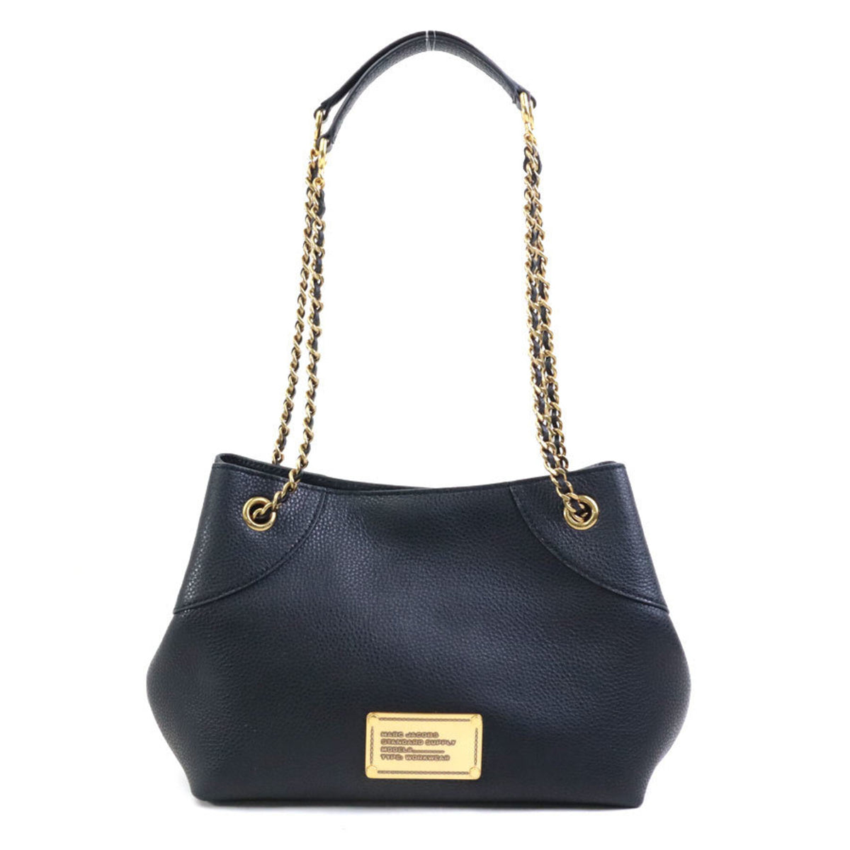 Marc Jacobs Black Leather Shoulder Bag (Pre-Owned)